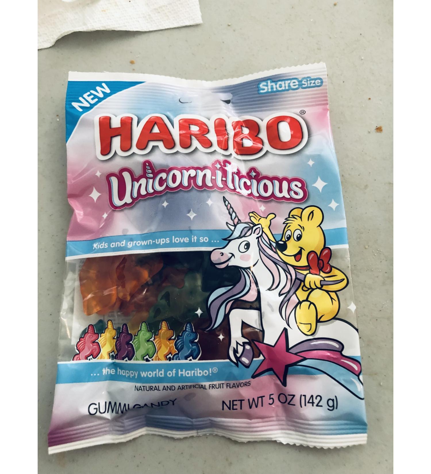 Haribo Unicorniticious Gummi Candy Share Size 142 g