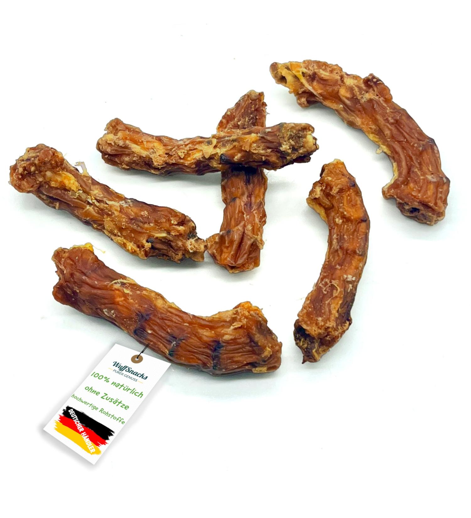 Dried Chicken Neck 1 kg Chicken Neck for Dogs WuffSnacks Dried Neck - Buy Online on GoSupps.com