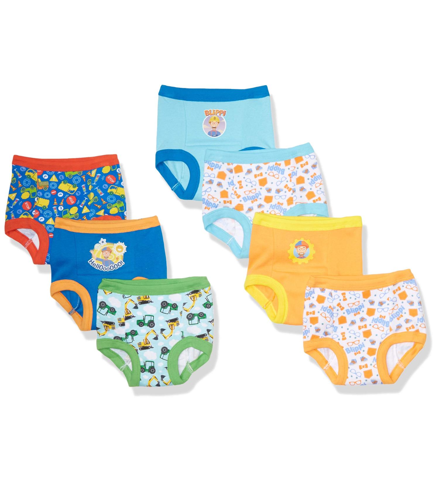 Blippi Boy Potty Pant Multipacks | Toddler Training Underwear 7pk - 3T US - Buy Online on GoSupps.com