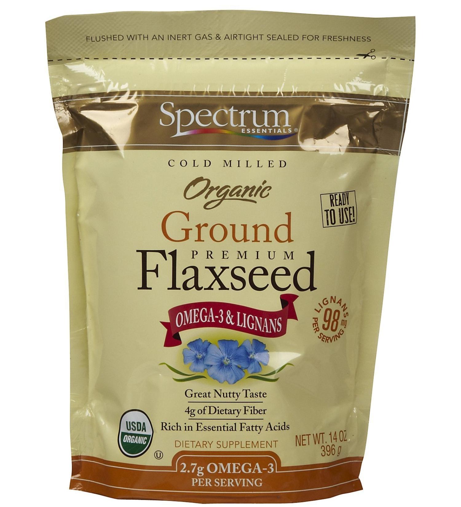 Spectrum Ground Flaxseed - 14 oz