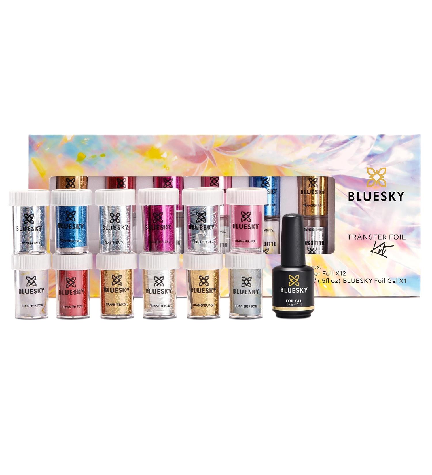Bluesky Nail Art Transfer Foil Kit Nail Art Foil Nail Art - Buy Online on GoSupps.com