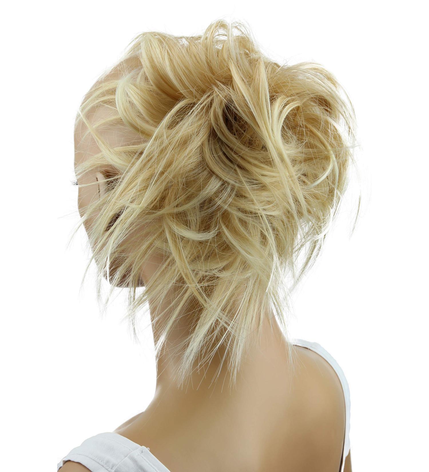 CAISHA Jumbo Haardic Hairgumi Dutt for Stunning Flora Updos | Perfect for Bridal Hairstyles | Wavy DM17cm Hellblond #27T613A G5F - Shop Internationally! - Buy Online on GoSupps.com