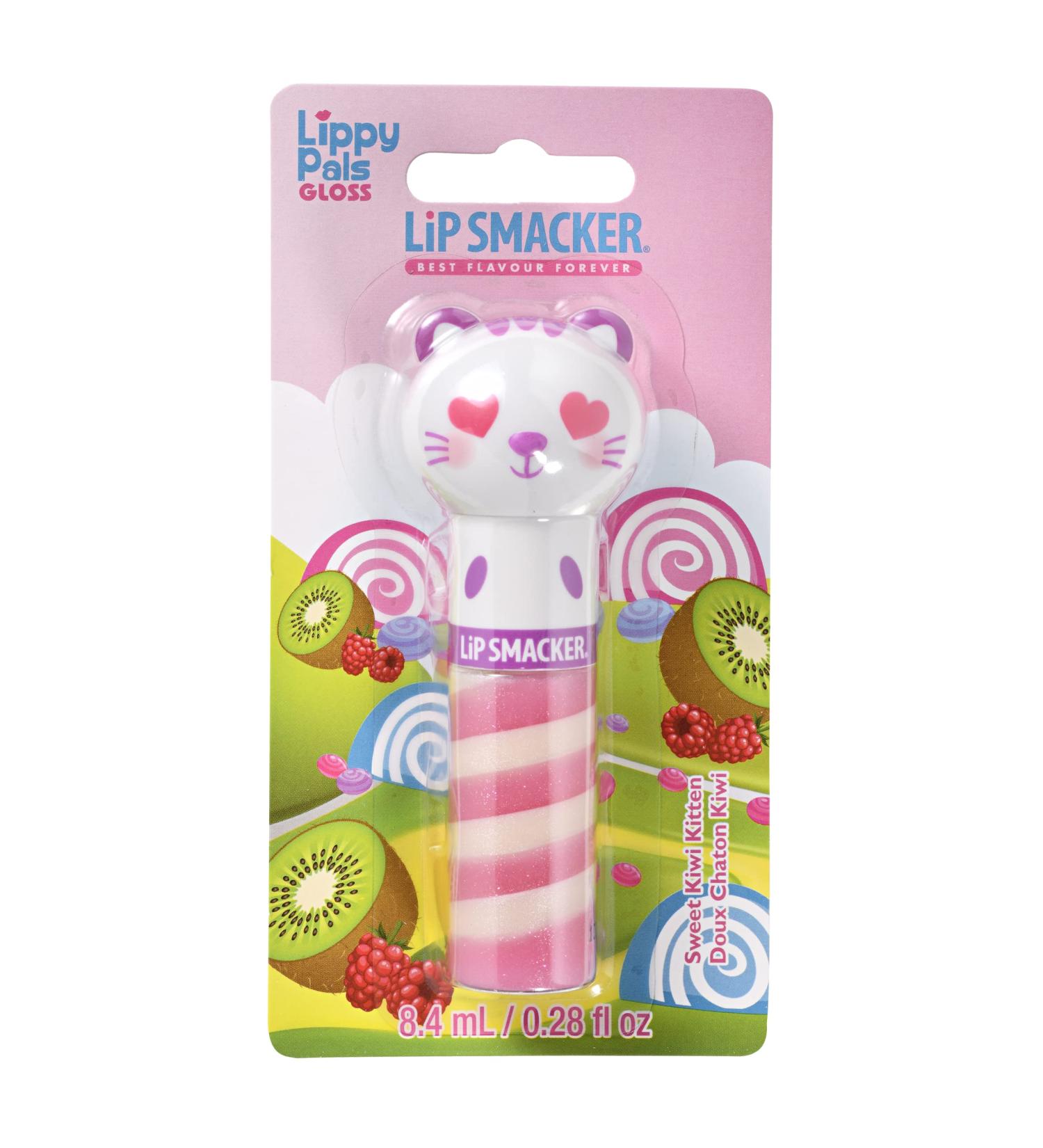 Lip Smacker Lippy Pal SWILL Gloss Collection - Kitten Kiwi Lip Balm for Kids | Sweet Animal Design Lip Care for Girls - Buy Online on GoSupps.com