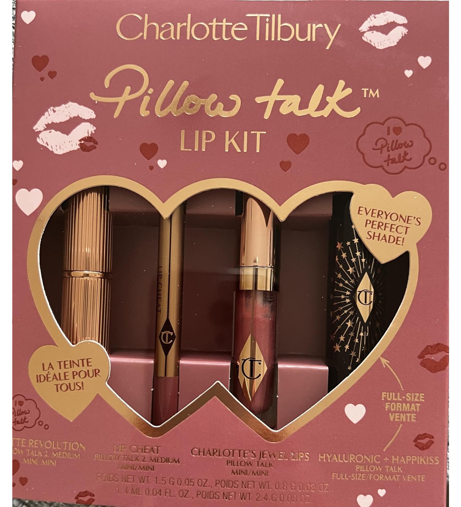 CHARLOTTE TILBURY Pillow Talk Lip Wardrobe Set