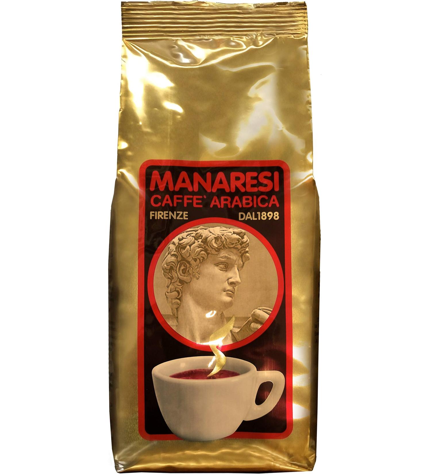 Manaresi Caf Oro Grains de Caf Arabica Espresso 1 kg - Buy Online on GoSupps.com