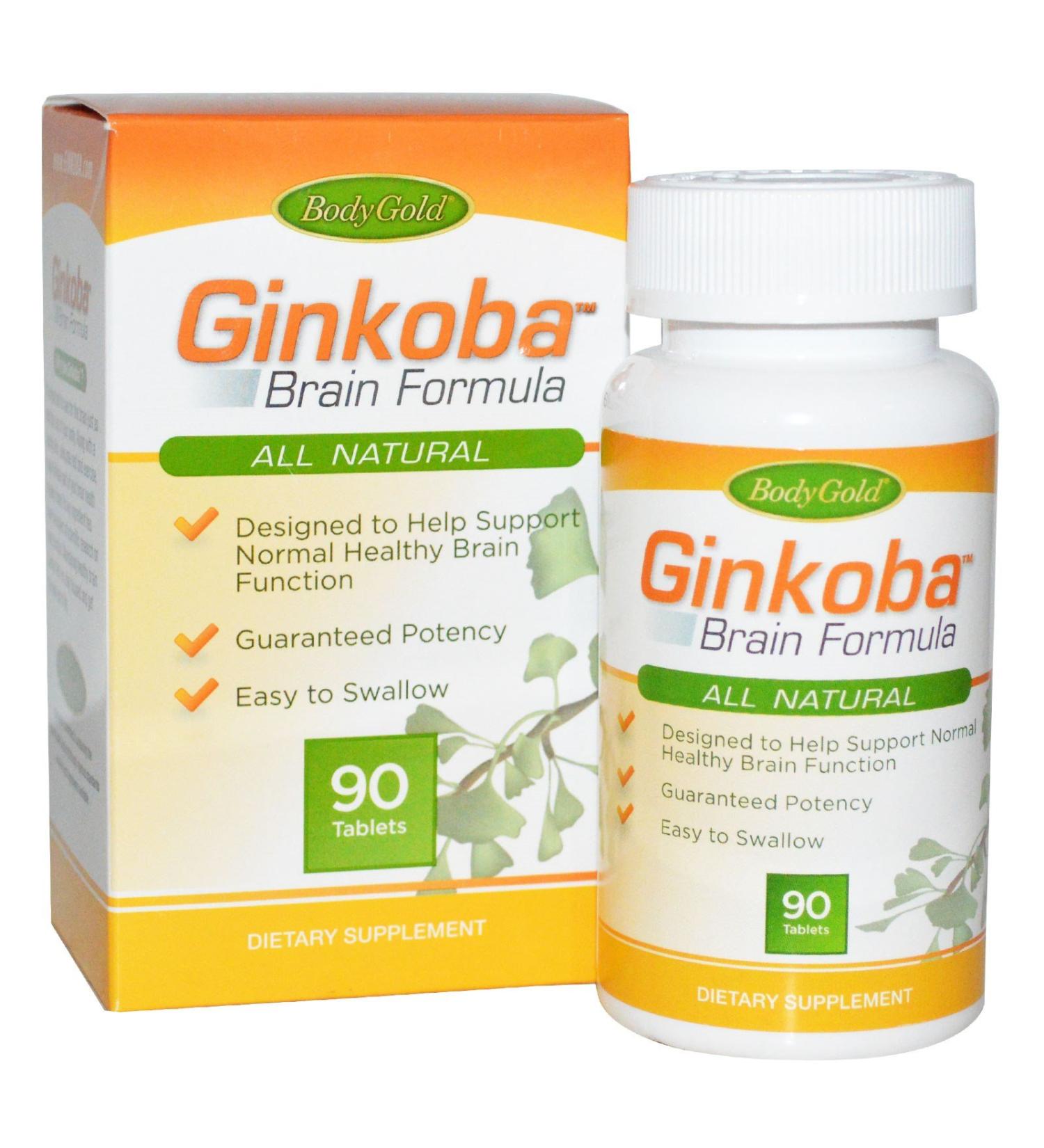 Pharmaton Natural Health Ginkoba Brain Formula 90 Tablets