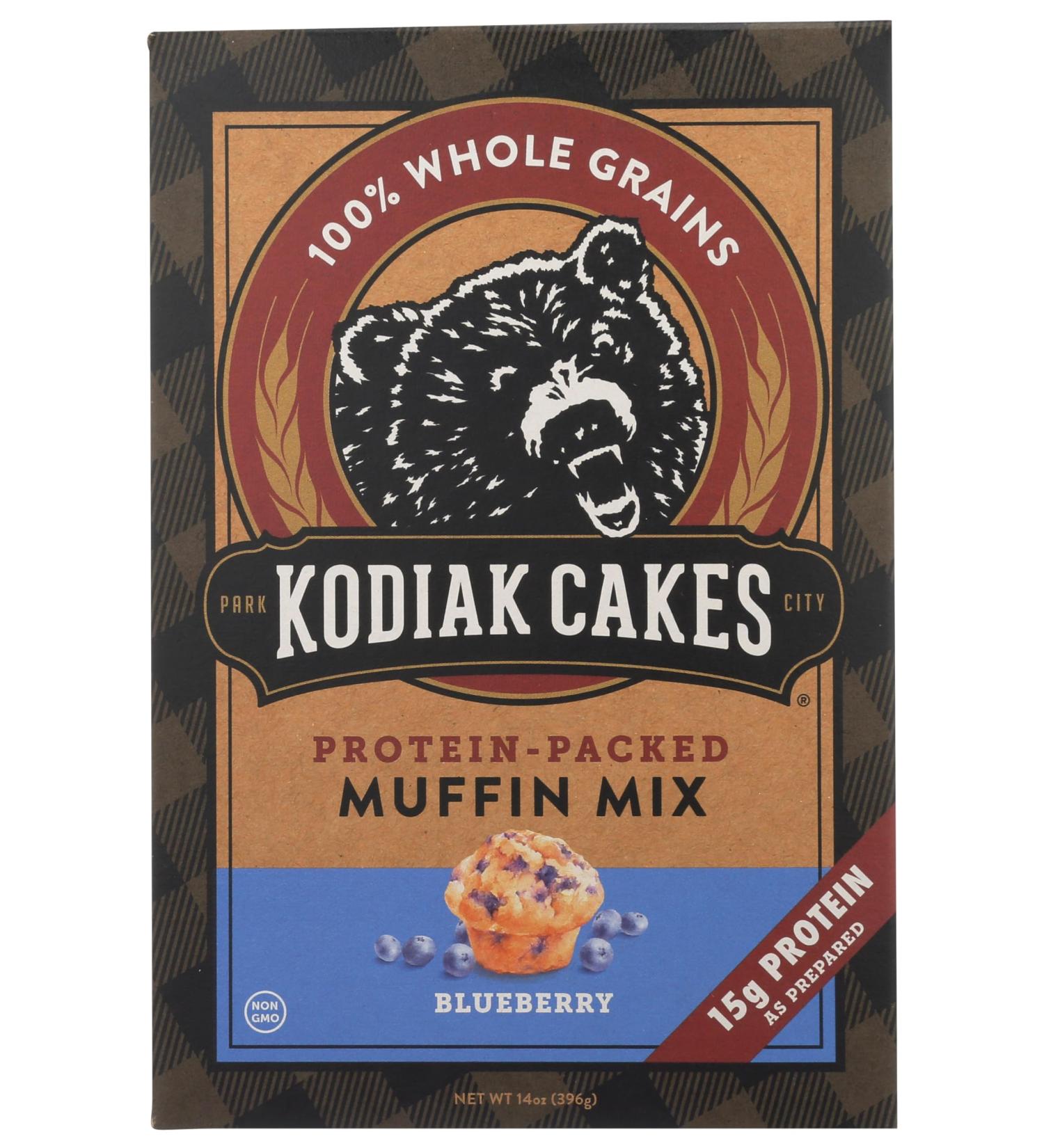 Kodiak Cakes - Muffin aux prot ines et aux bleuets - 14 oz. - Buy Online on GoSupps.com