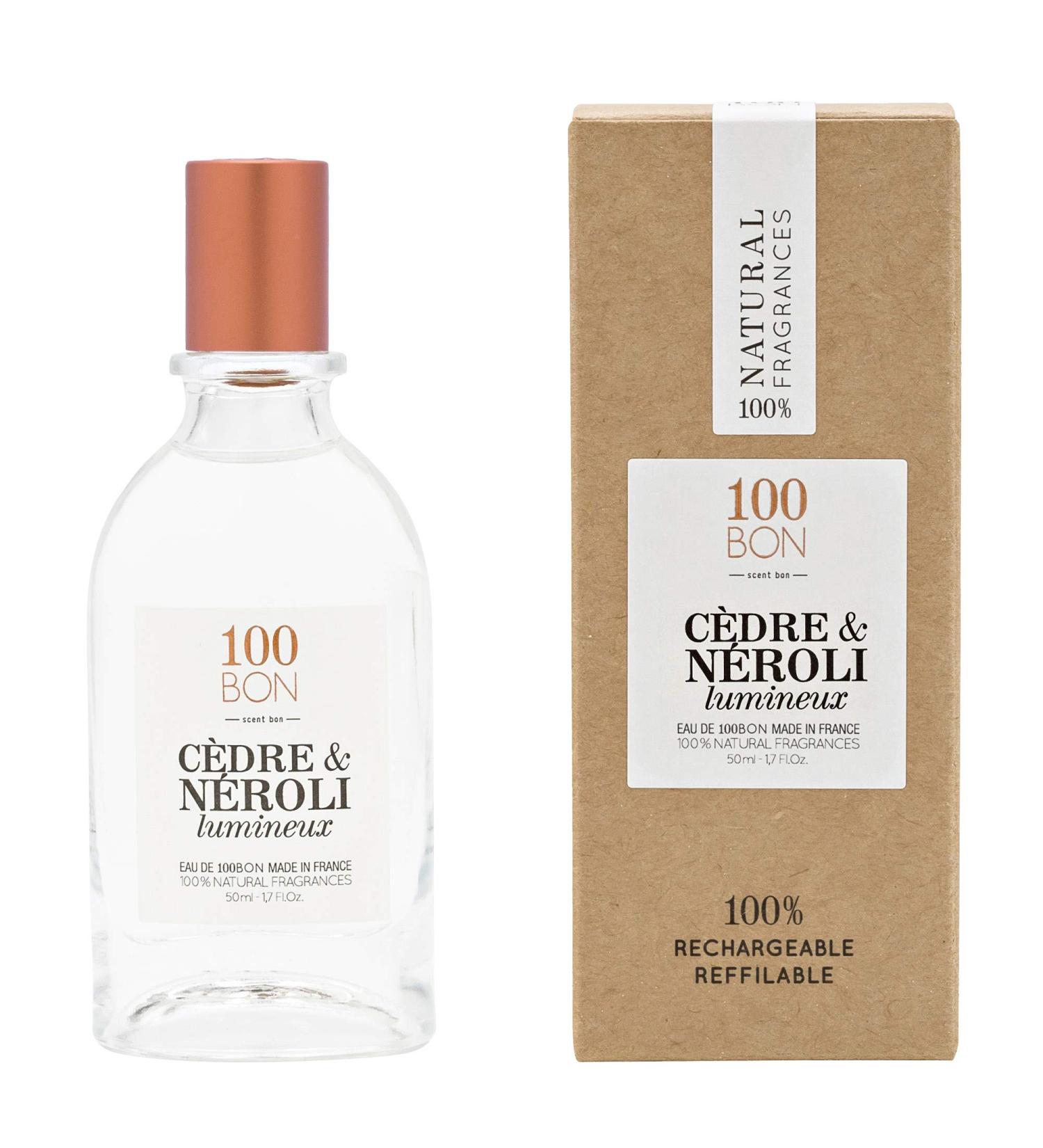 100BON Cedre & Neroli Lumineux Unisex Fragrance Neroli & Cedar Fragrance for Women & Men Soothing Organic Fragrance with Sensual Light & Woody Fragrance - 100% Natural Fragrance Spray 1.7 Fl Oz 1.7 Fl Oz (Pack of 1) - Buy Online on GoSupps.com