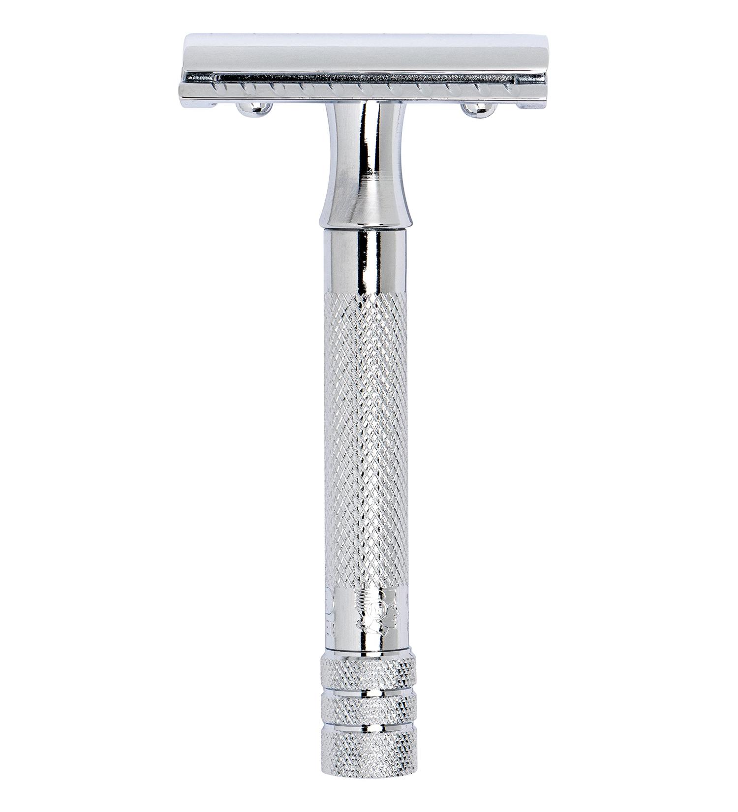MERKUR DOVO Safety Razor 33C - Premium Precision 70g Shaving Tool for Men | Best International Shipping - Buy Online on GoSupps.com