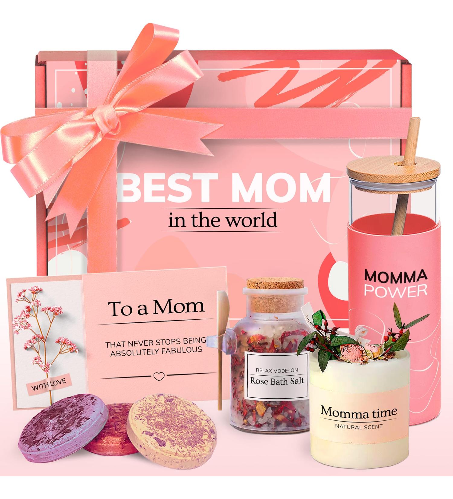Best Mom in the World Gift Set | Perfect Gift for Any Occasion | Relaxing Gifts for Women | Unique Mom Birthday & Holiday Gift Box - Buy Online on GoSupps.com
