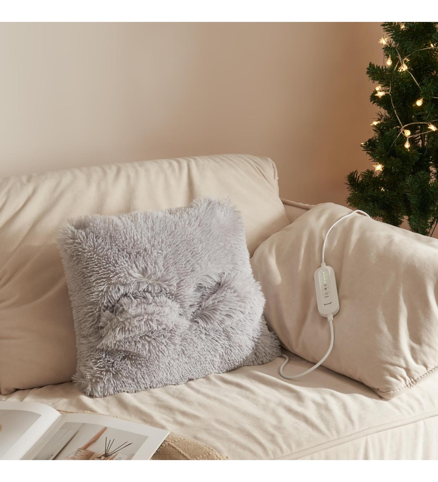 Buy En.Casa Electric Heating Cushion Capurso - 4 Heating Levels 40x40 cm 100W with Overheating Protection | International Shipping Available - Buy Online on GoSupps.com