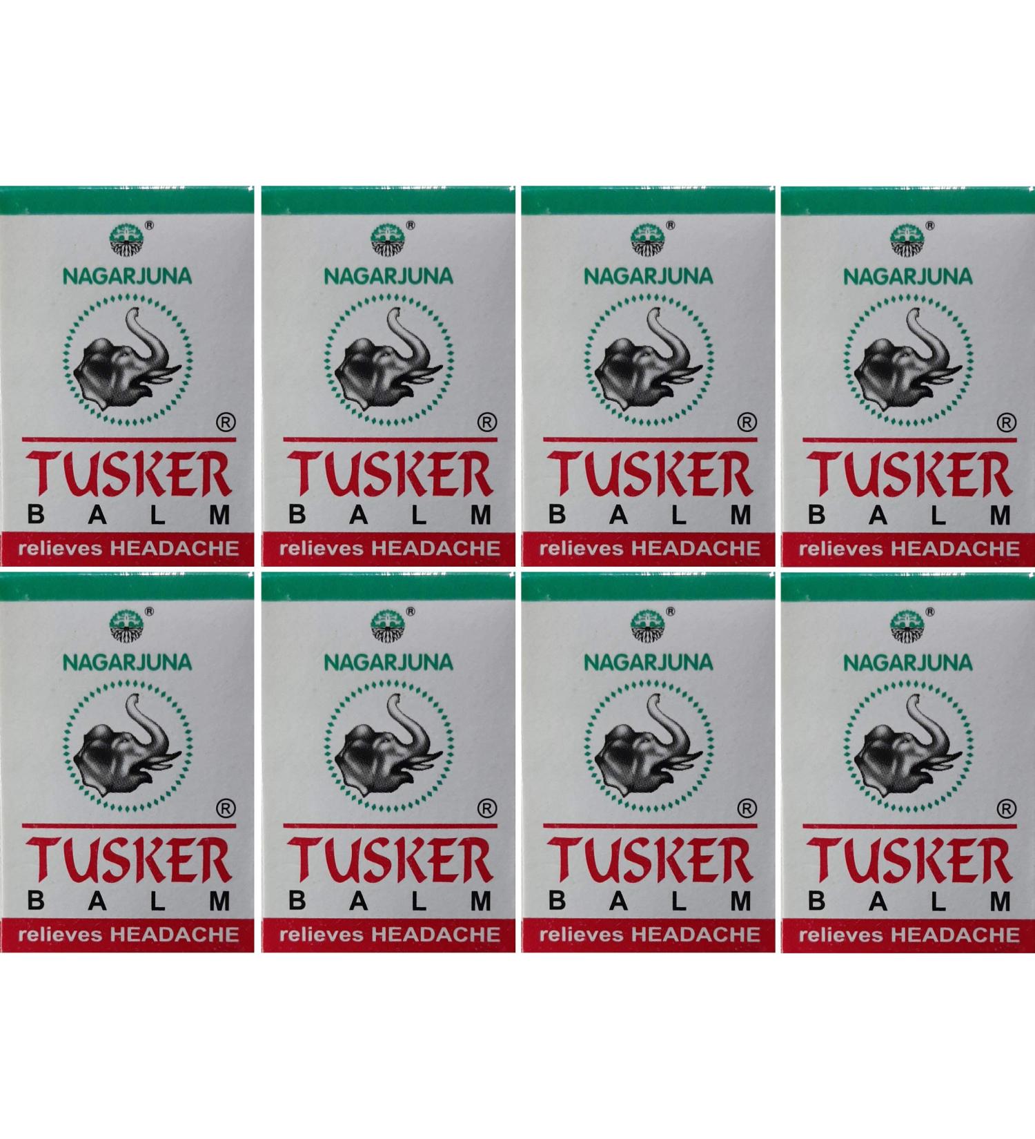 Buy Tusker Balm (Pack of 8 x 10g) - Effective Relief | Fast International Shipping - Buy Online on GoSupps.com