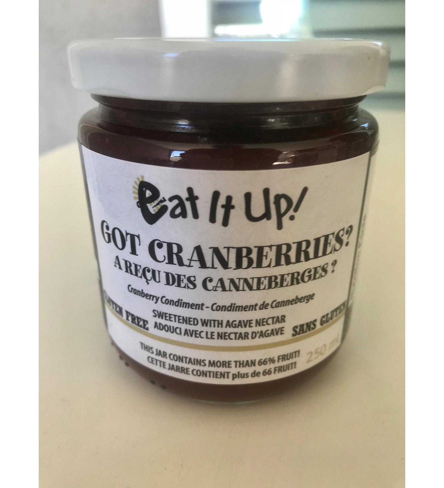 EAT IT UP Cranberry Sauce 250 Milliliter