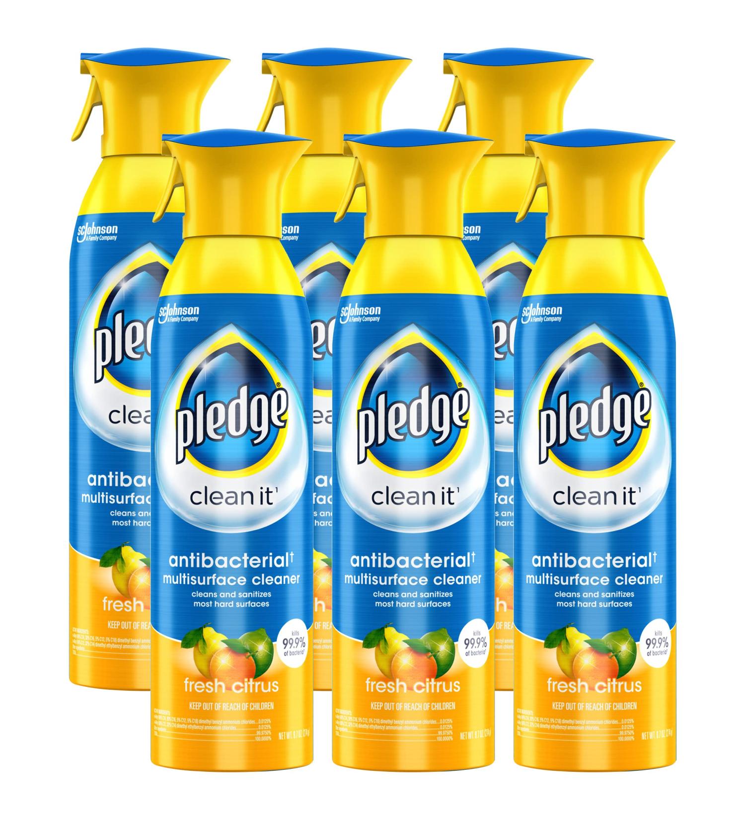 Shop PledgeMS Antibac Cleaner - Effective International Shipping Available - Buy Online on GoSupps.com