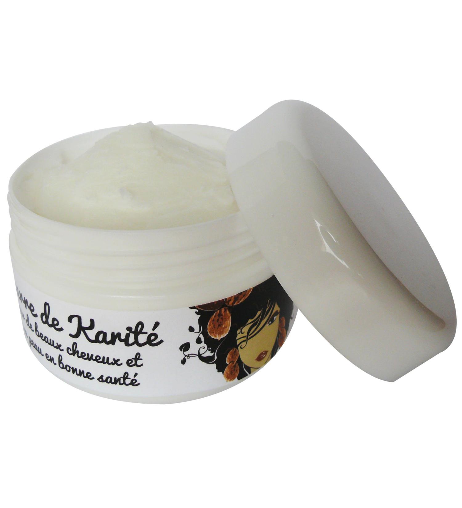 Beurre de karit pur pour cheveux et peau - 250 g