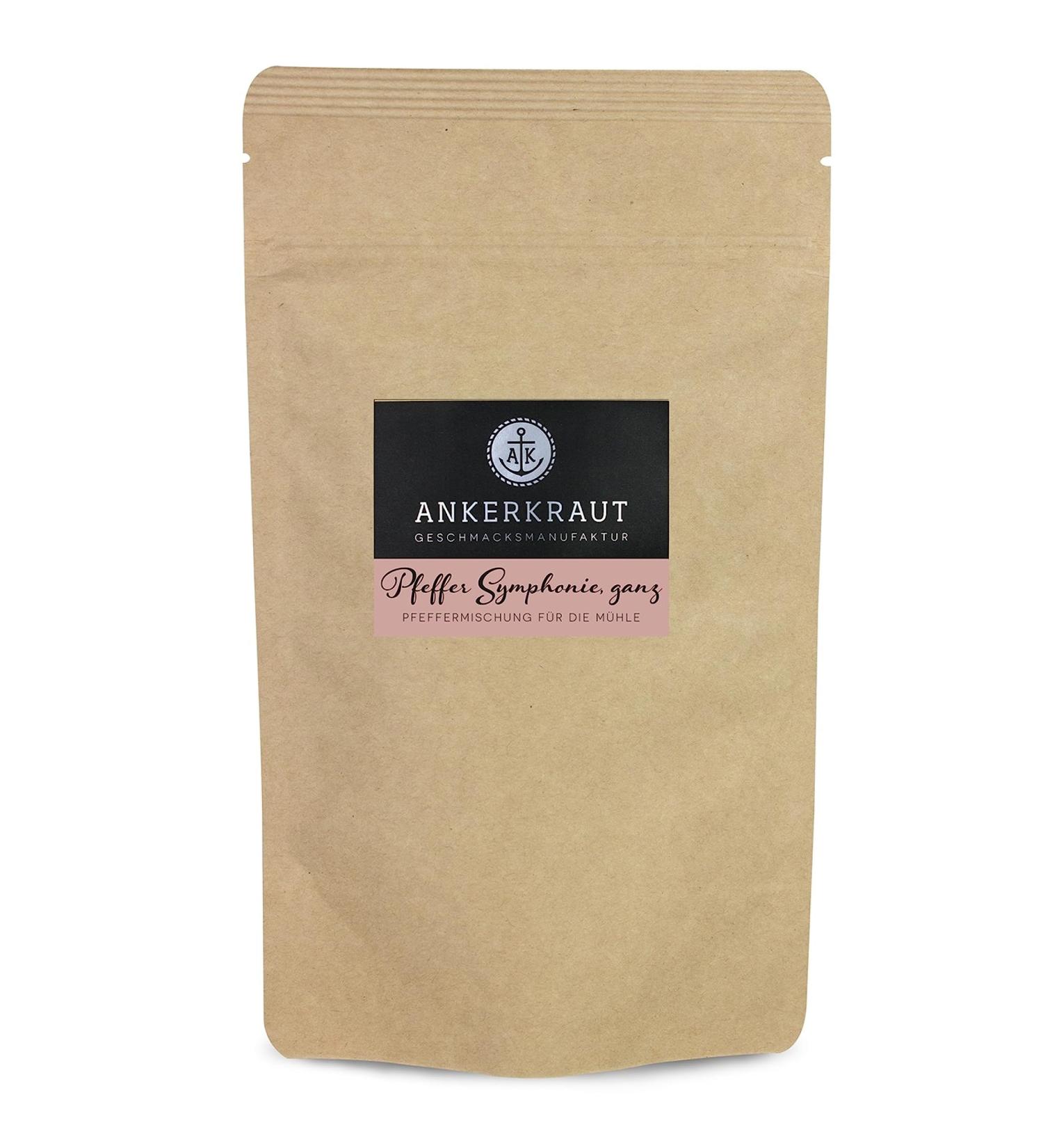 Ankerkraut Pepper Symphony 450g - Premium Whole Pepper Blend with Pink Berries & Allspice | XXL Bag - Perfect for Pepper Mills - Buy Online on GoSupps.com