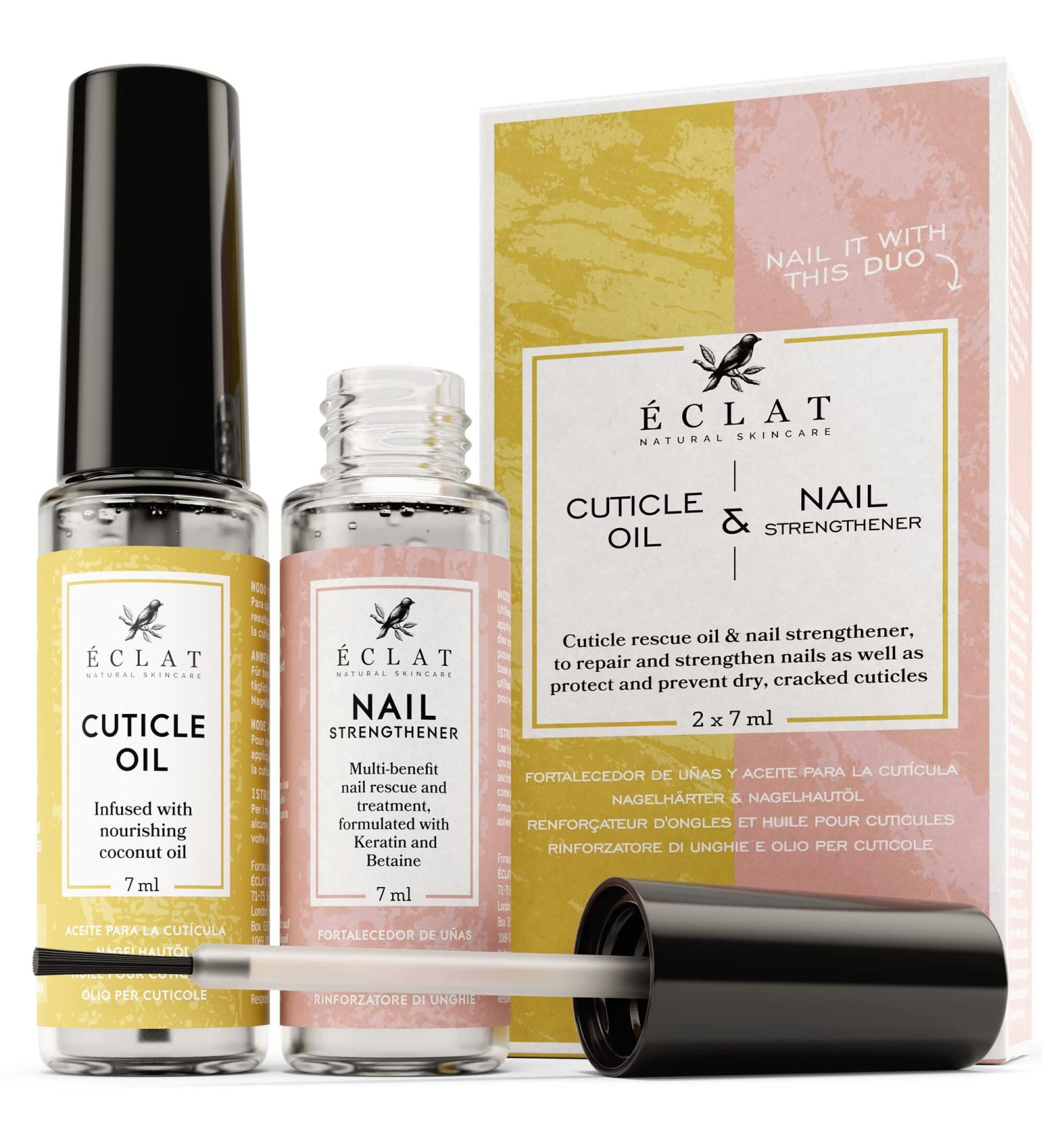 Hard & Strong Nail Growth Treatment | Nail Strengthener with Vitamin E | Reduce Cracks & Splitting | 0.24 Fl Oz - Buy Online on GoSupps.com