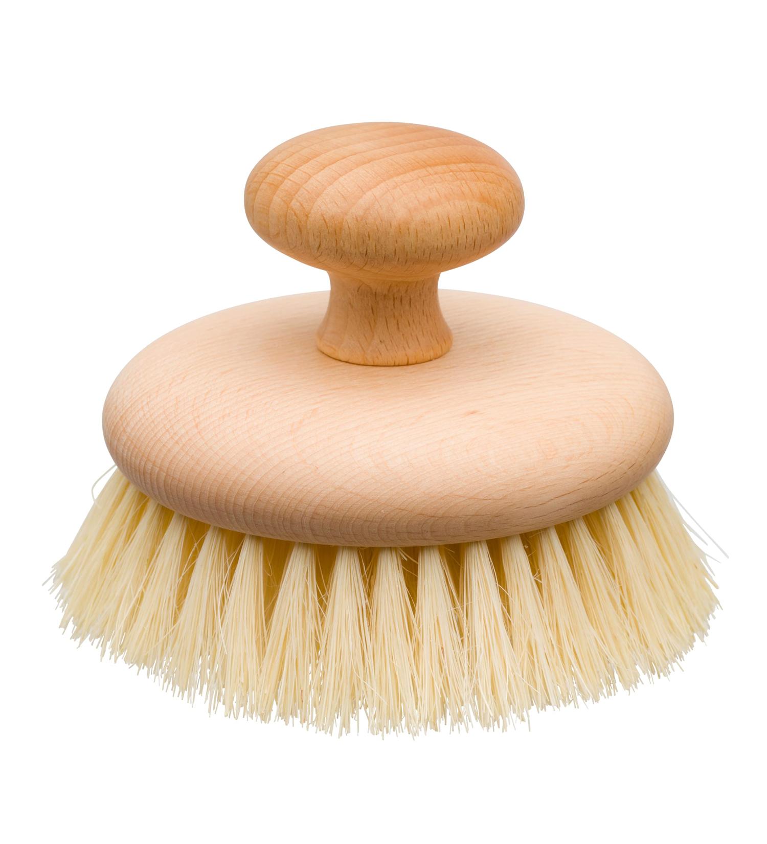 Redecker Tampico Fiber Massage Brush 4-Inch Diameter - Made in Germany - Buy Online on GoSupps.com