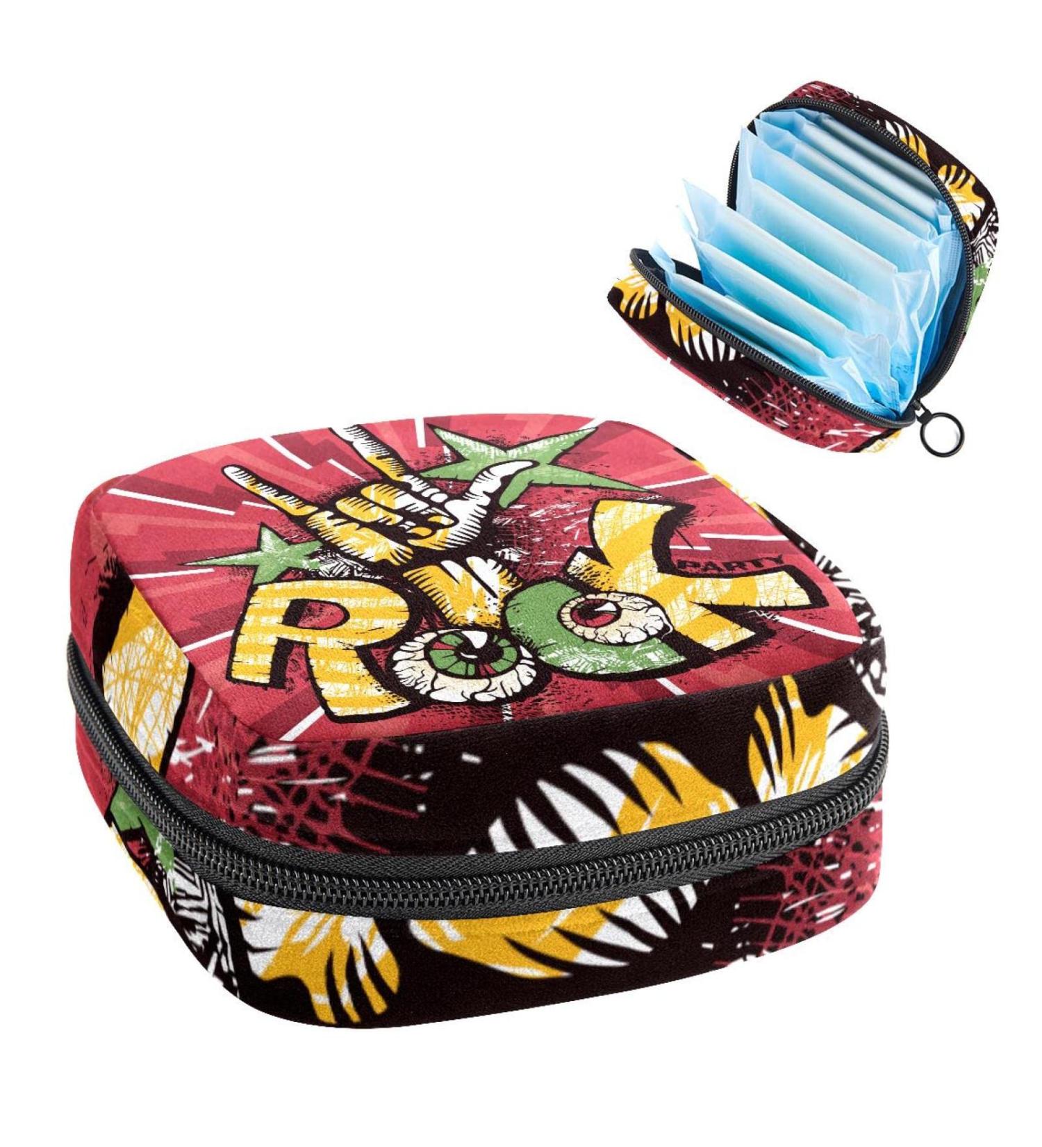 Anna Cowper Musical Rock Stars Funny Period Storage Bag - Multi-colored 14 - Buy Online on GoSupps.com