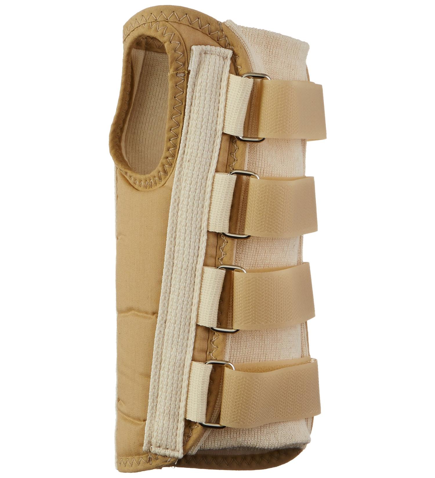 Rolyan 42533 Long Length Enlarged Thumb Hole D-Ring Wrist Braces Right Small