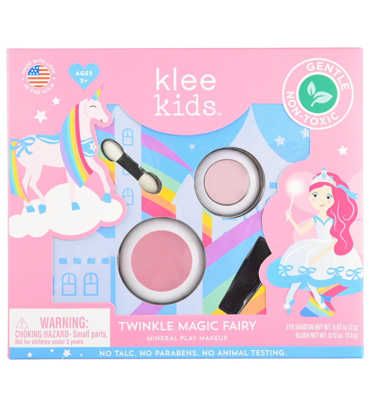 Luna Star Klee Kids Mini Play Makeup Kit - Non-Toxic & Kid-Friendly Made in USA - Twinkle Magic Fairy - Buy Online on GoSupps.com