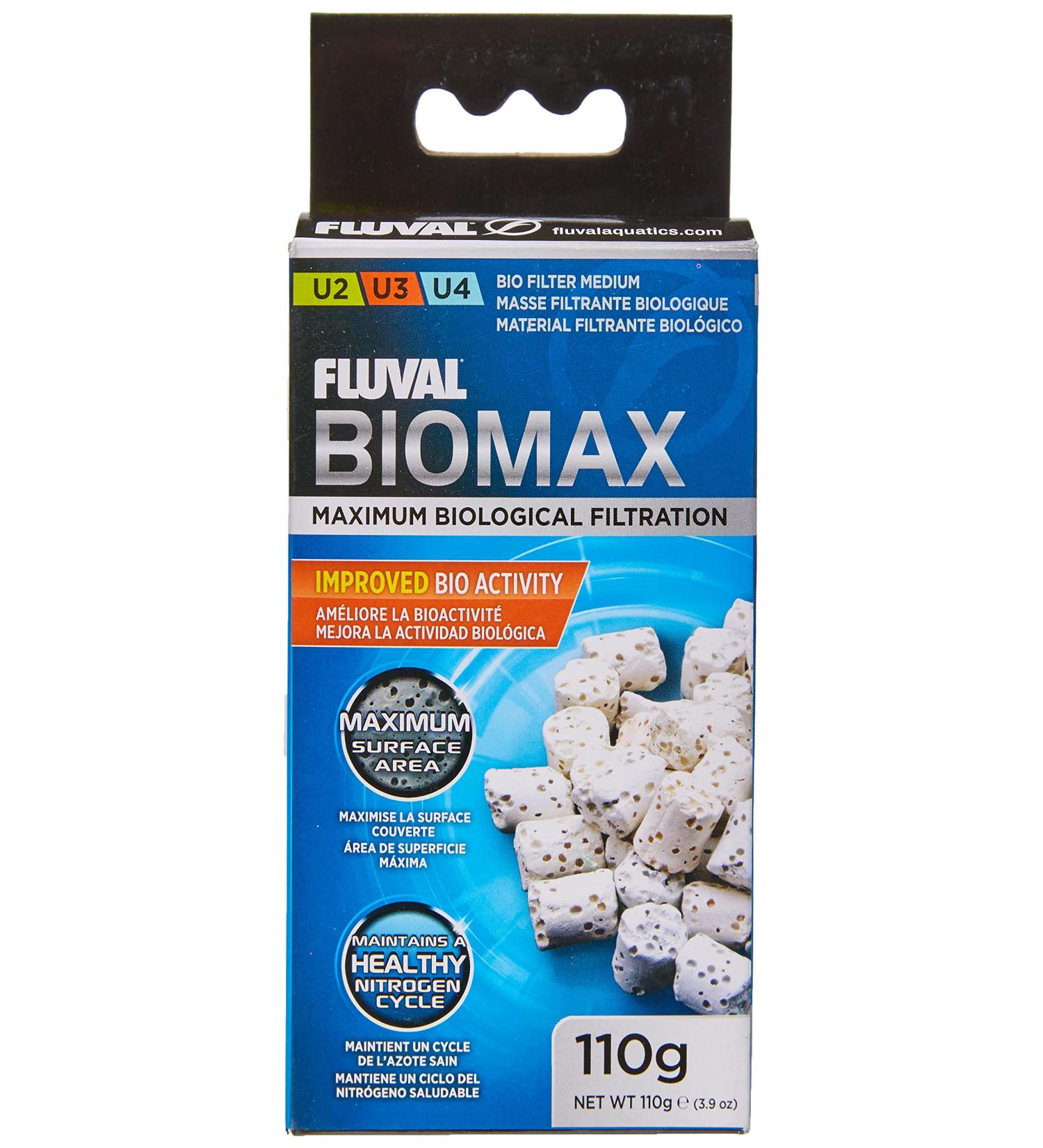 Fluval BioMax Organic Rings - Complex Bacterial Filter Media for U2 U3 U4 - 110g (1-Pack) - Enhance Aquarium Filtration - Buy Online on GoSupps.com