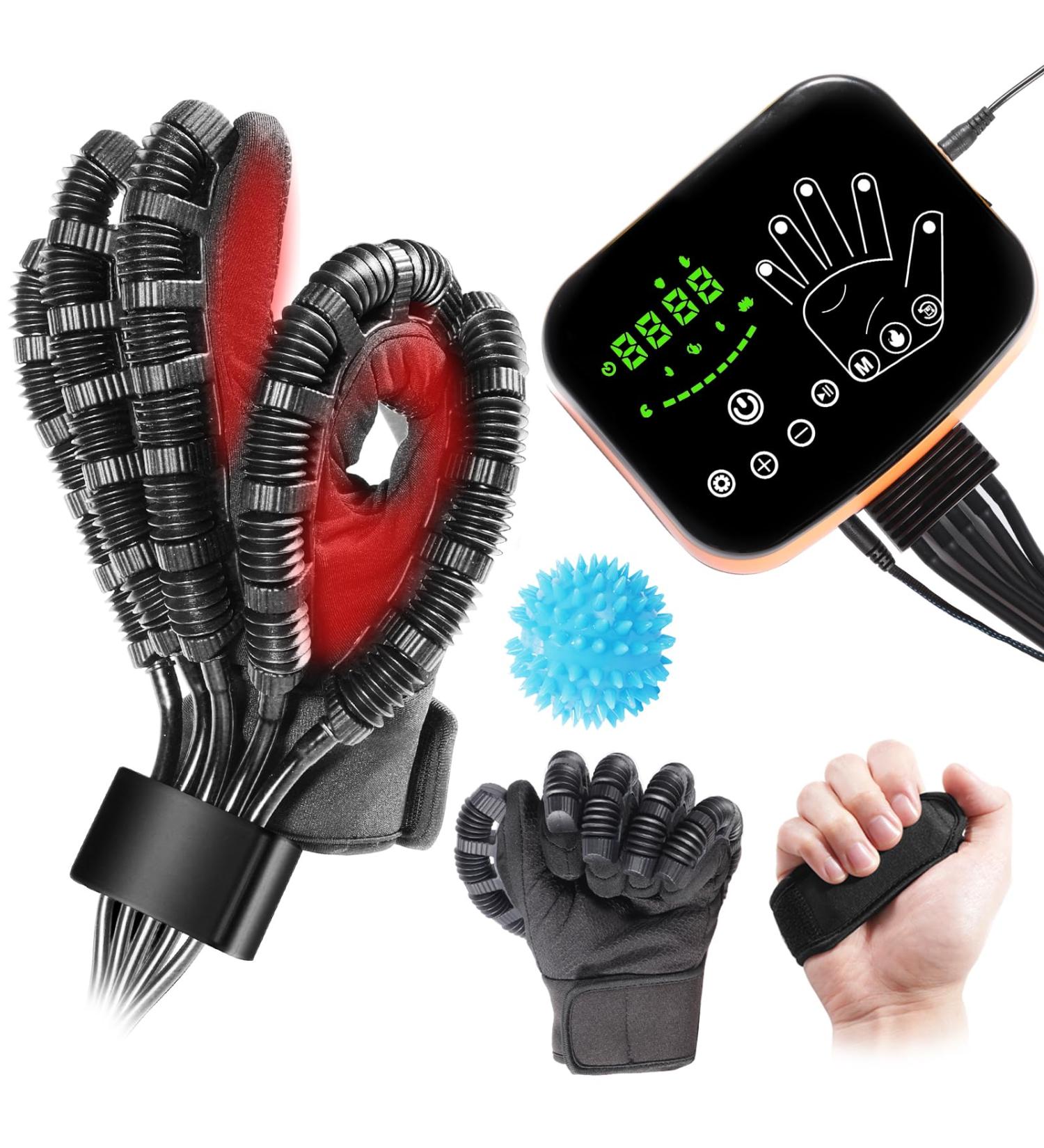 Rehabilitation Stroke Hand International Heated Stroke Patient Hand Training Robot Hand For Terapia Finger Gloves For Paralyzed Cerebral Palsy Tools Gloves For Arthritis - Buy Online on GoSupps.com
