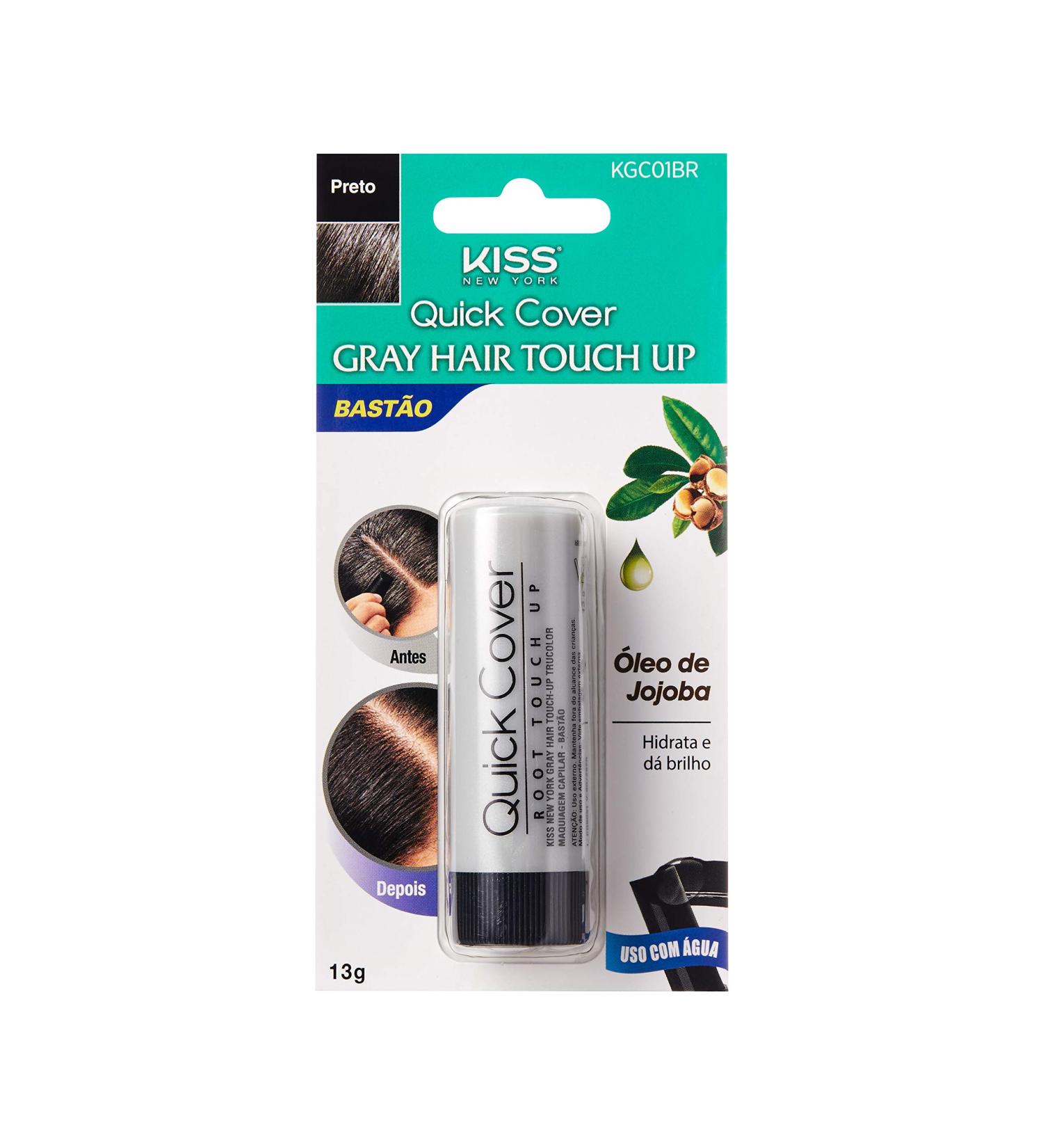 KISS Trucolor Instant Gray Hair Touch Up Stick in Black - KGC01 - Buy Online on GoSupps.com