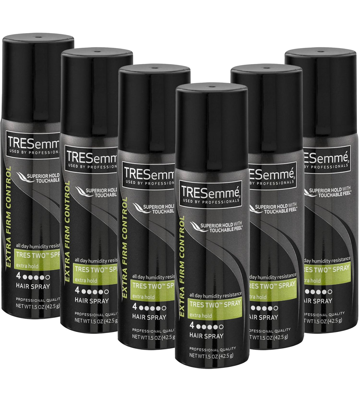 Tresemme Tres Two Extra Hold Hair Spray 1.5 Ounce (Pack of 6) by TRESemme - Buy Online on GoSupps.com