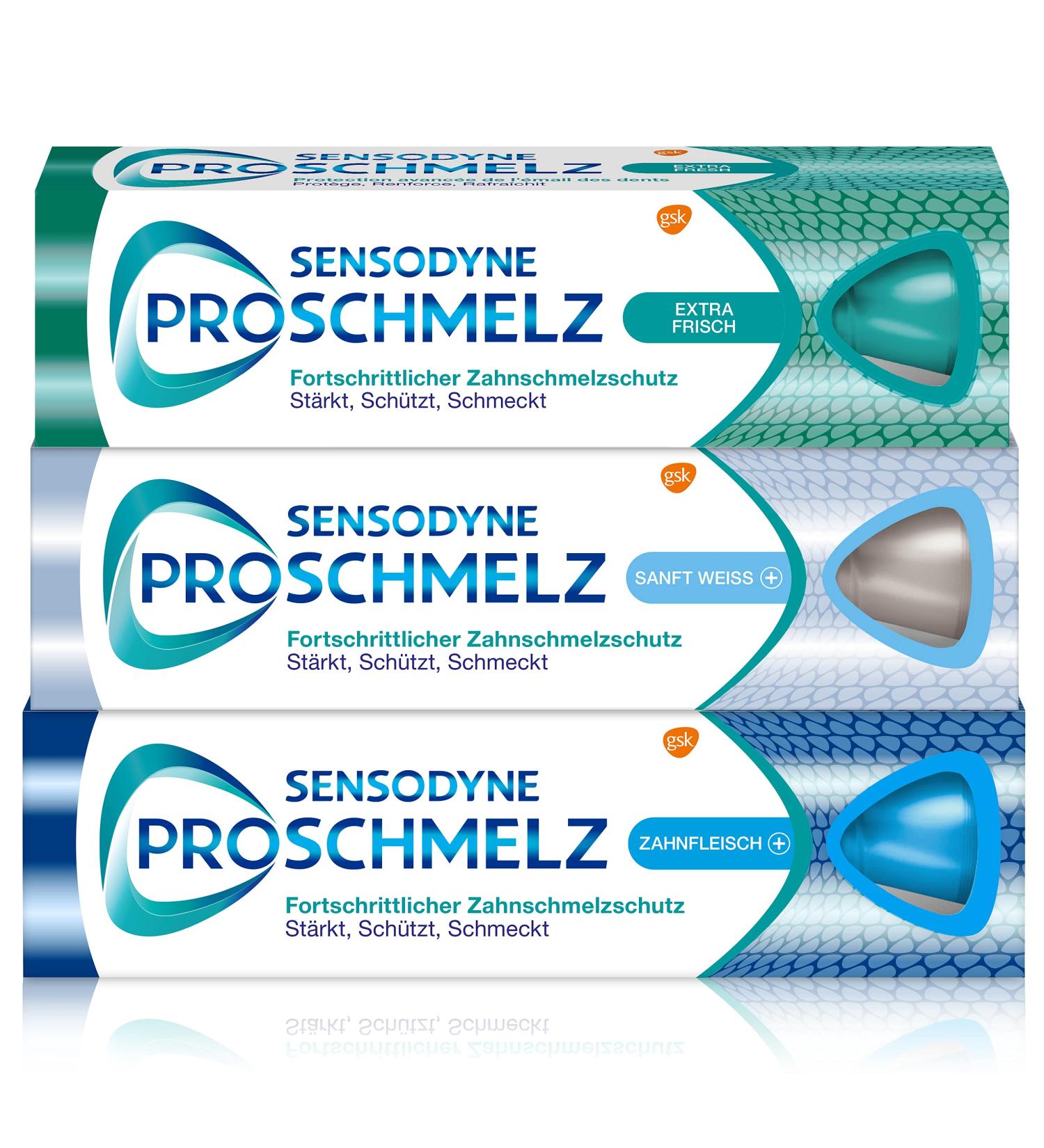SENSODYNE ProSchmelz Extra Fresh & Gentle White Plus Toothpaste - 75ml | Gums Plus - Shop Internationally - Buy Online on GoSupps.com