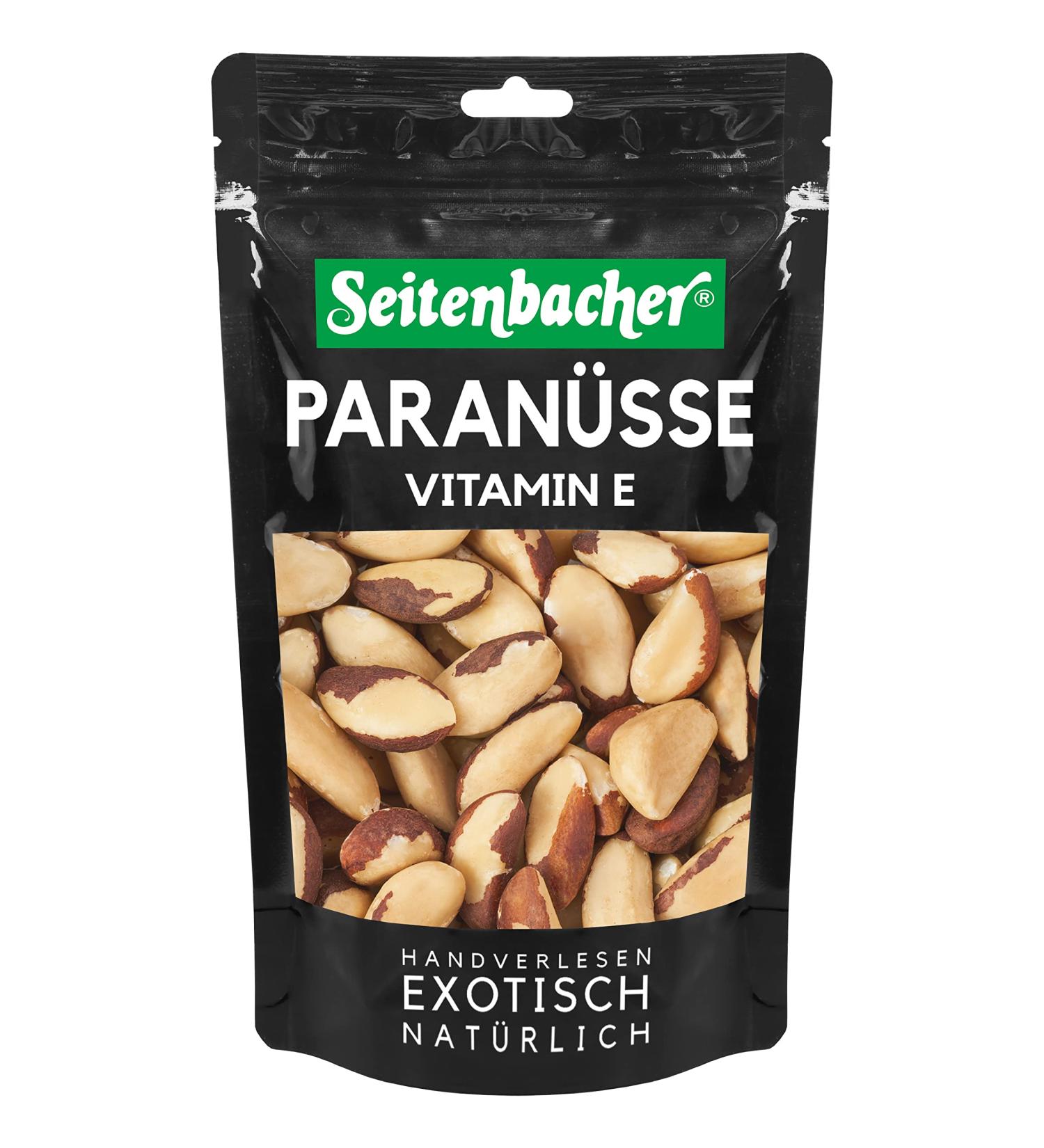 Buy Seitenbacher Brazil Nuts - Unsalted No Additives Untreated (200g) | International Shipping Available - Buy Online on GoSupps.com