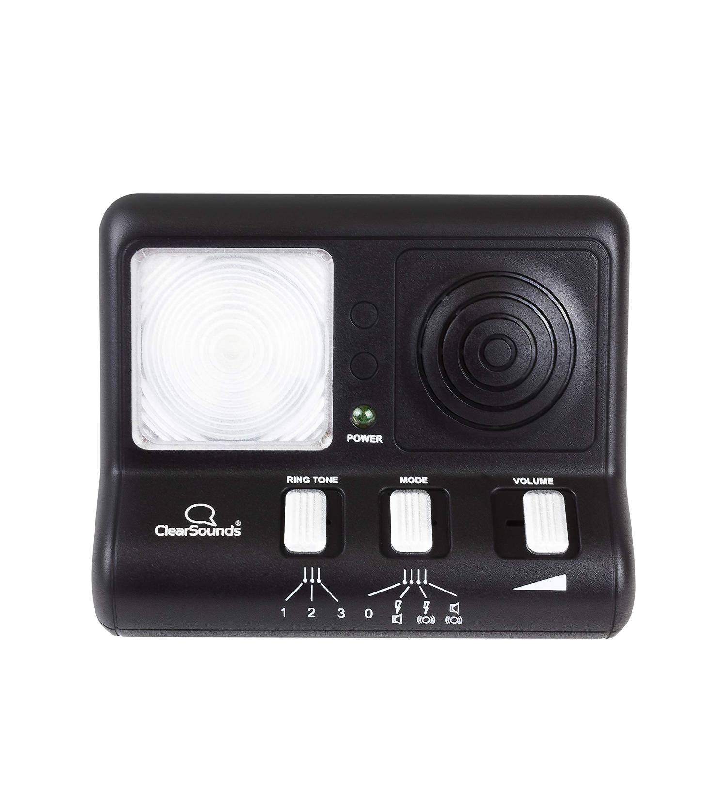 ClearSounds CR200 ClearRing Ring Signaler Booster with LED Strobe Ringer for Analog Landline Phones - Buy Online on GoSupps.com