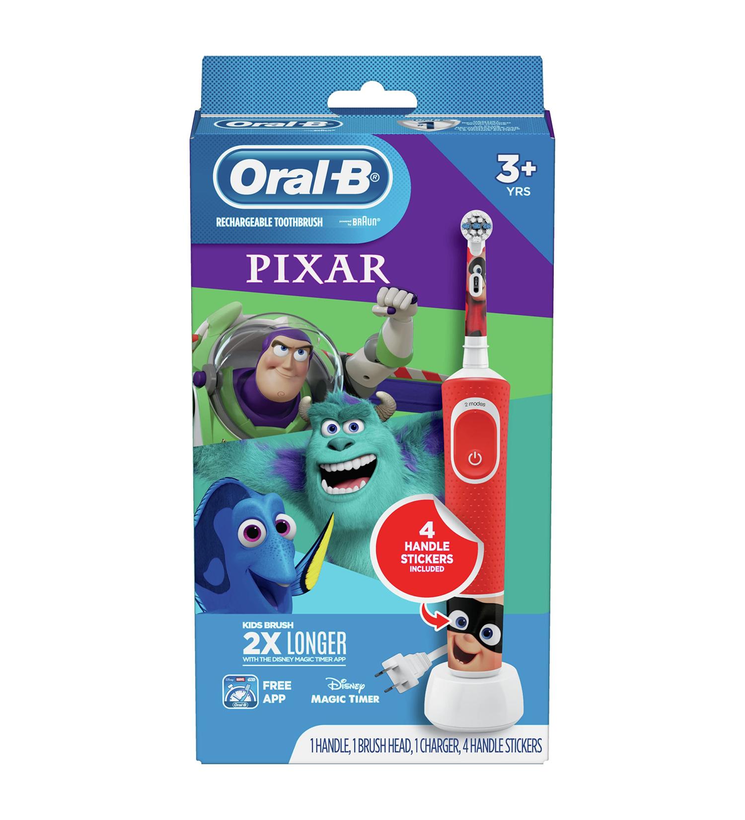 Oral-B Kids Electric Toothbrush - Disney Pixar Toy Story | Ages 3+ | Electric Toothbrush for Kids - Buy Online on GoSupps.com