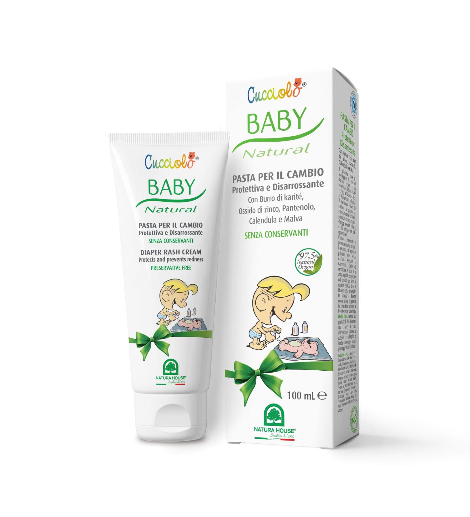 Cucciolo Baby & Mamy - Natural Paste for protection and against redness 100 ml