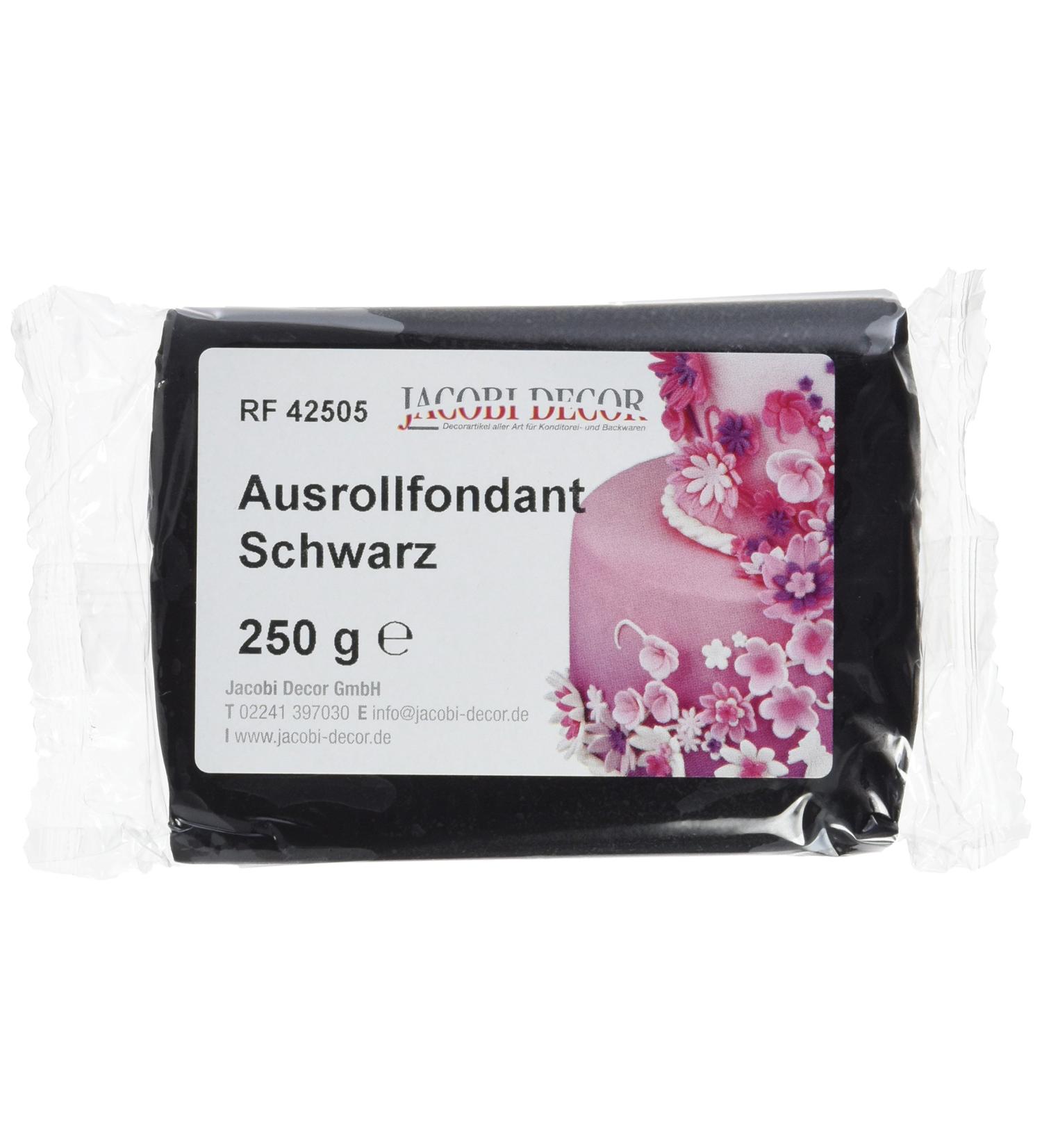 Buy Cake Company Fondant Black - Pack of 4 (4 x 250g) | Premium Baking Supplies - Worldwide Shipping - Buy Online on GoSupps.com