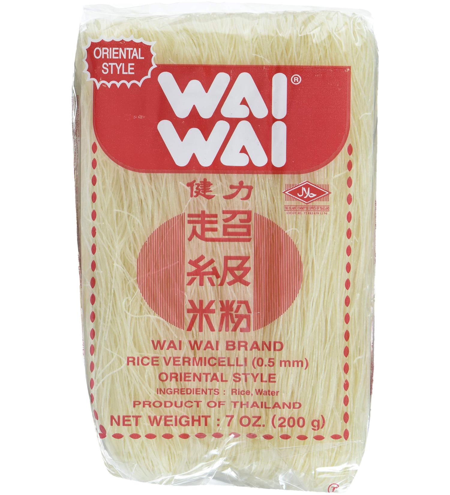 Buy Wai Wai Rice Noodles 200g - Pack of 20 (20 x 200g) | Premium Quality International Shipping - Buy Online on GoSupps.com