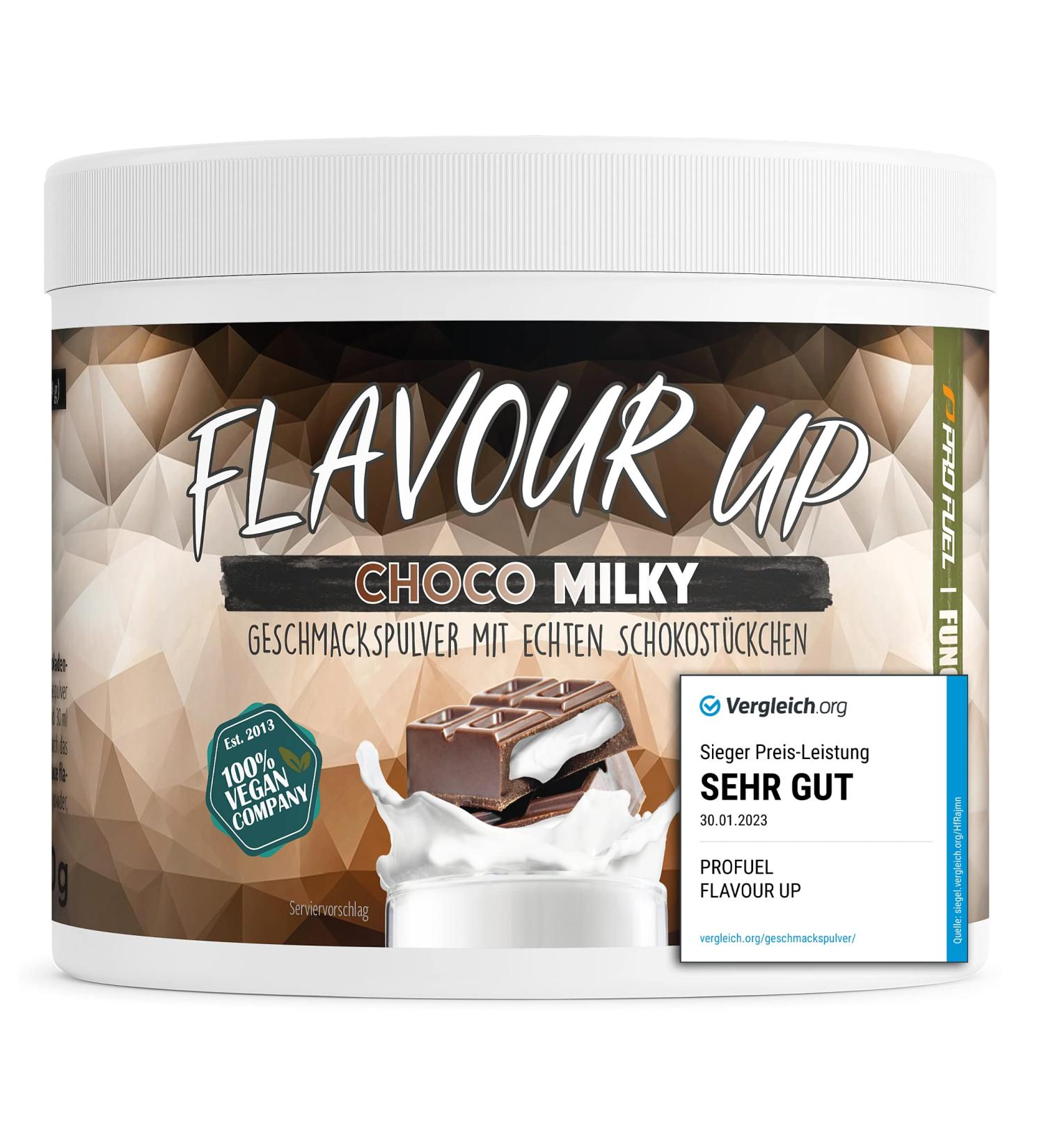 ProFuel Flavour Up Geschmackspulver 280 g Dose (Choco Milky) - Buy Online on GoSupps.com