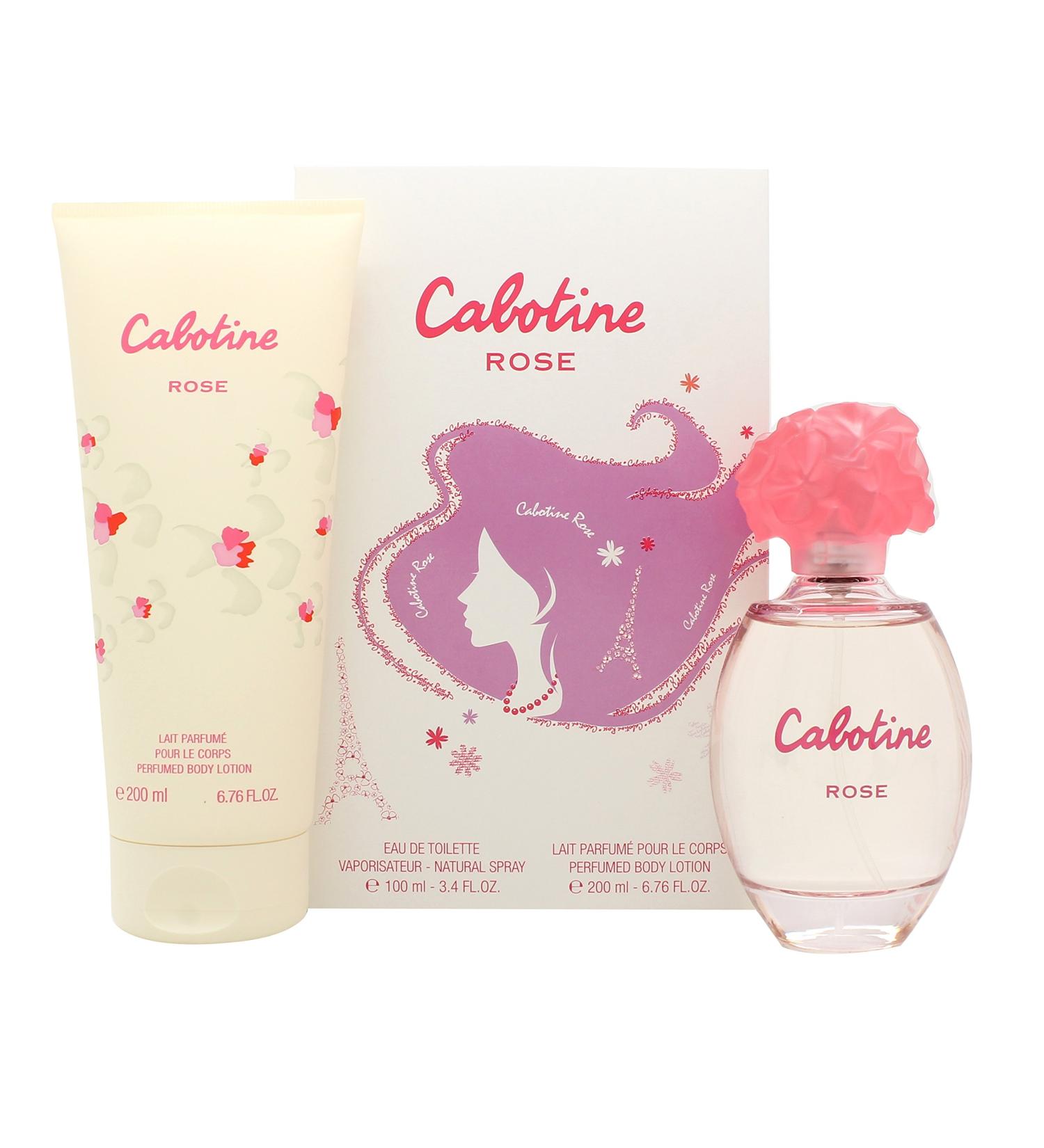 CABOTINE ROSE by Parfums Gres SET-EDT SPRAY 3.4 OZ & BODY LOTION 6.7 OZ for WOMEN
