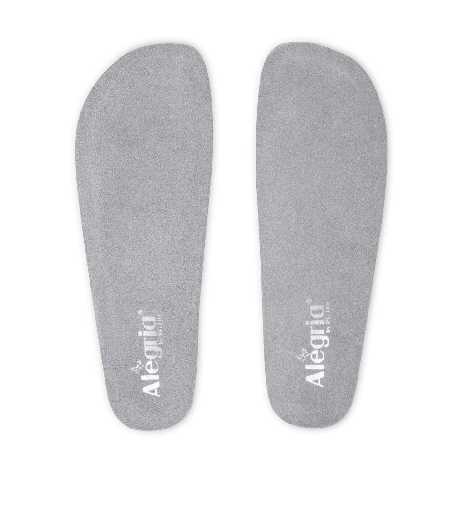 Alegria Women's Classic Replacement Arch Support Footbed - Grey 11.5-12 Wide Width | International Shipping Available - Buy Online on GoSupps.com
