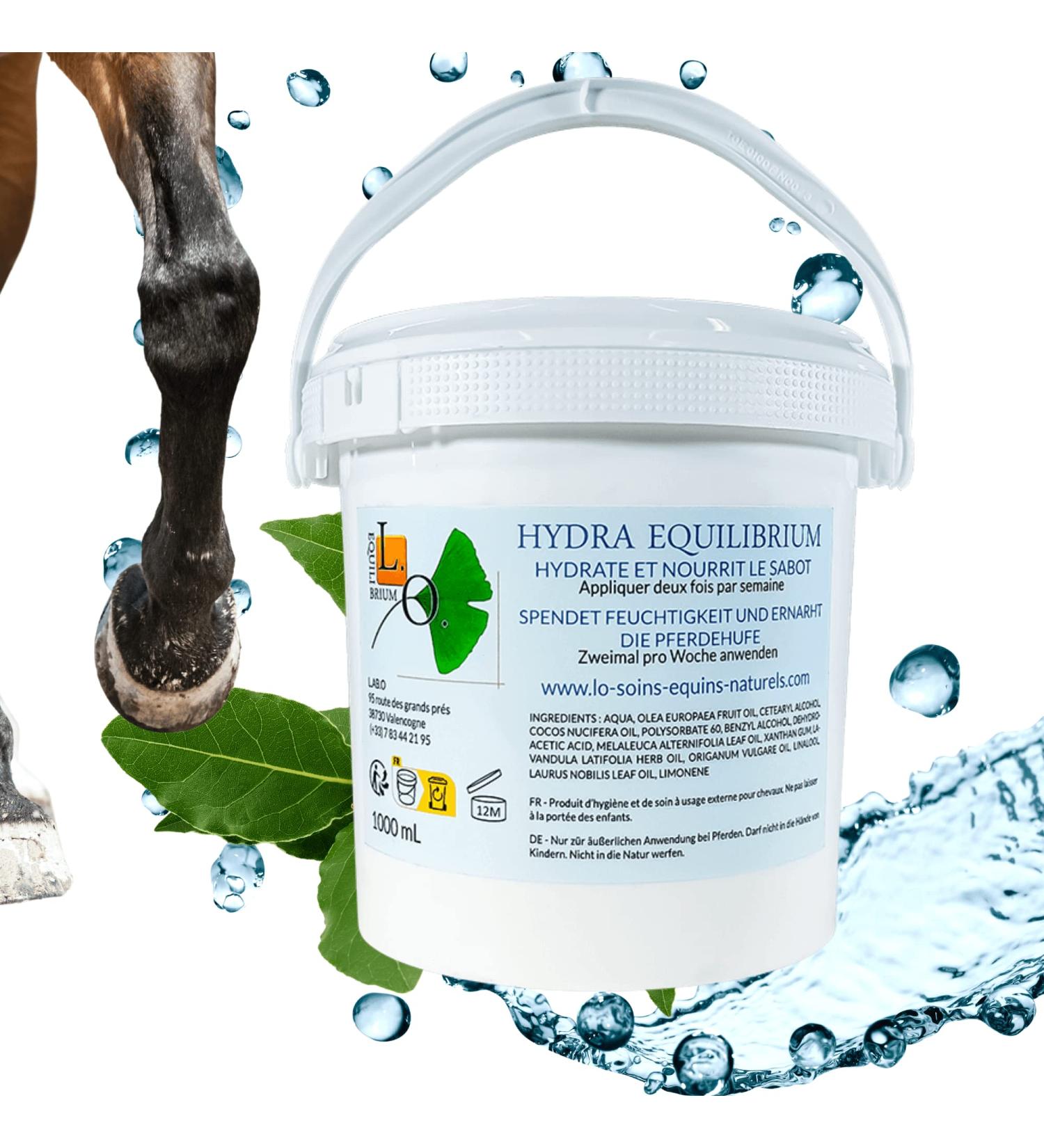 Hydra Equilibrium - Care Grease Natural Hydrating Ointment for Horses (Dry & Brittle Hoof) (Hydra Equilibrium 1000mL) - Buy Online on GoSupps.com