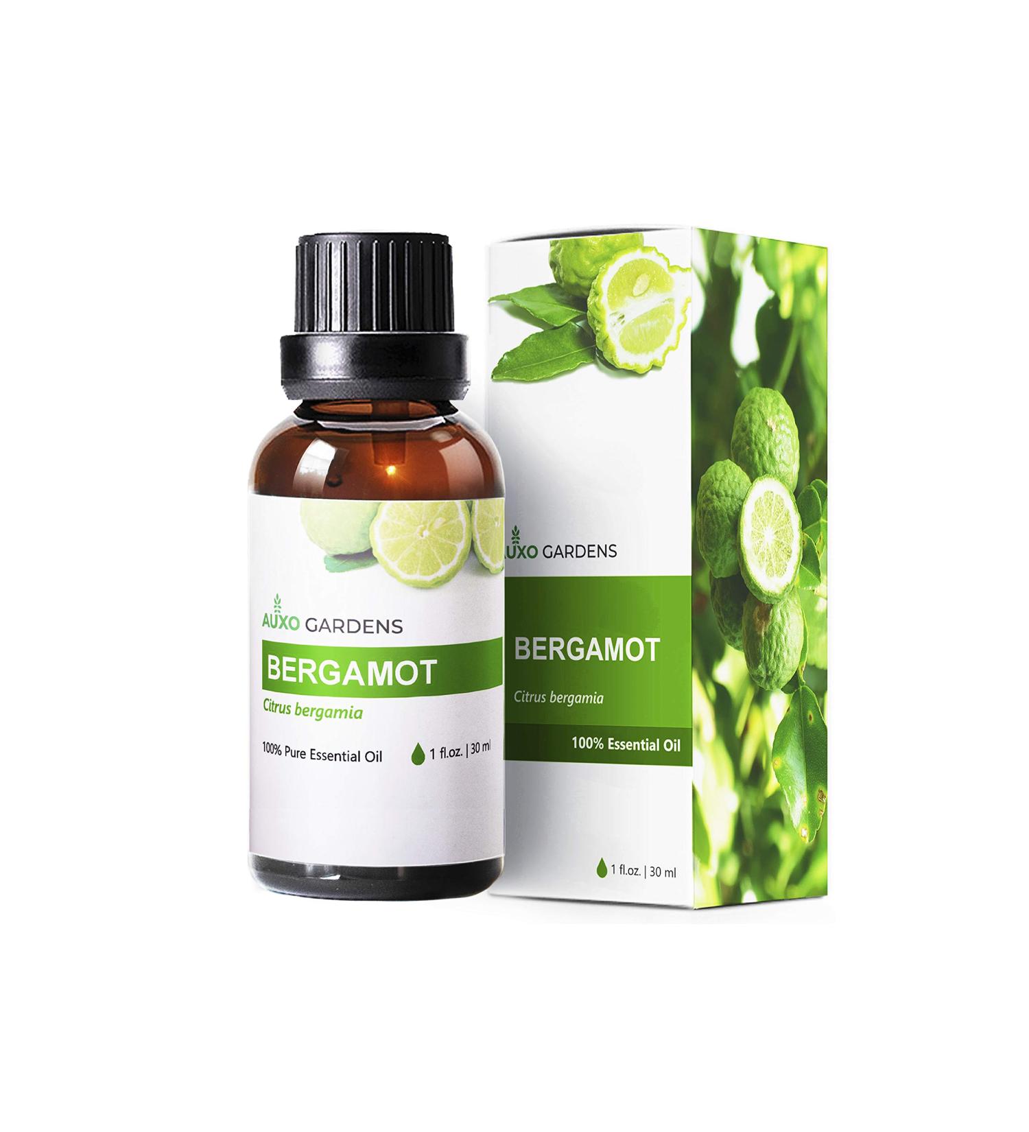 Bergamot Essential Oil 1 oz (30ml) -100% Natural and Pure Therapeutic Grade-Premium Quality Sourced from Italy-Natural Stress Reliever and Mood Lifter - Buy Online on GoSupps.com