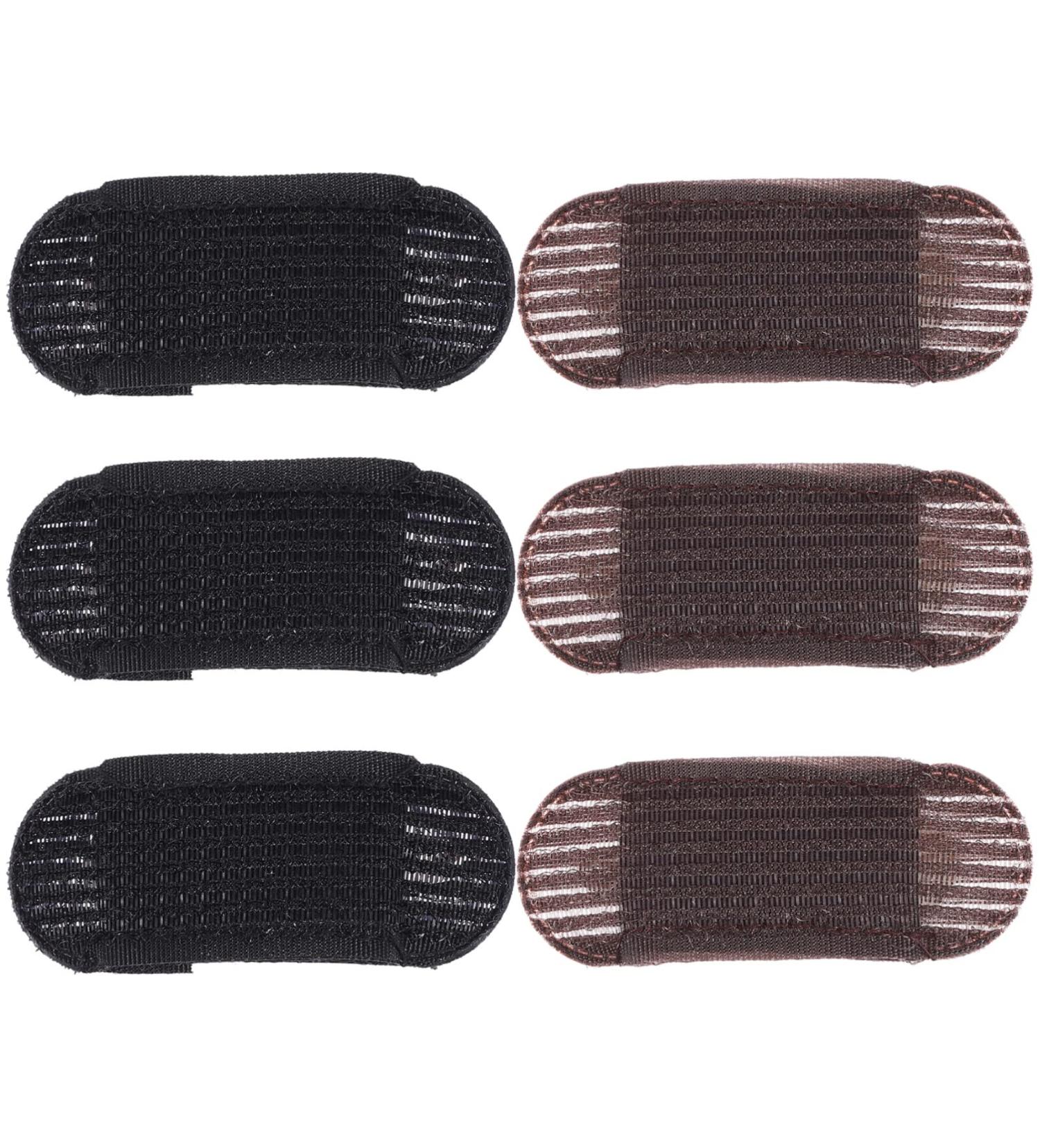 Volume Hair Base Inserts - 6-Piece Bump-It Pads for Fluffy Invisible DIY Hairstyles | Hair Styling Accessories - Buy Online on GoSupps.com