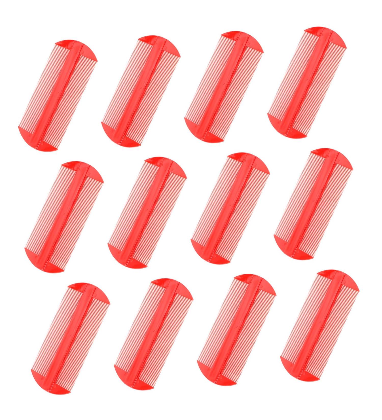Healvian 12pi ces Peignes Antistatiques Double Dents Fines Pour liminer Lentes Et Nits Al atoires - Buy Online on GoSupps.com