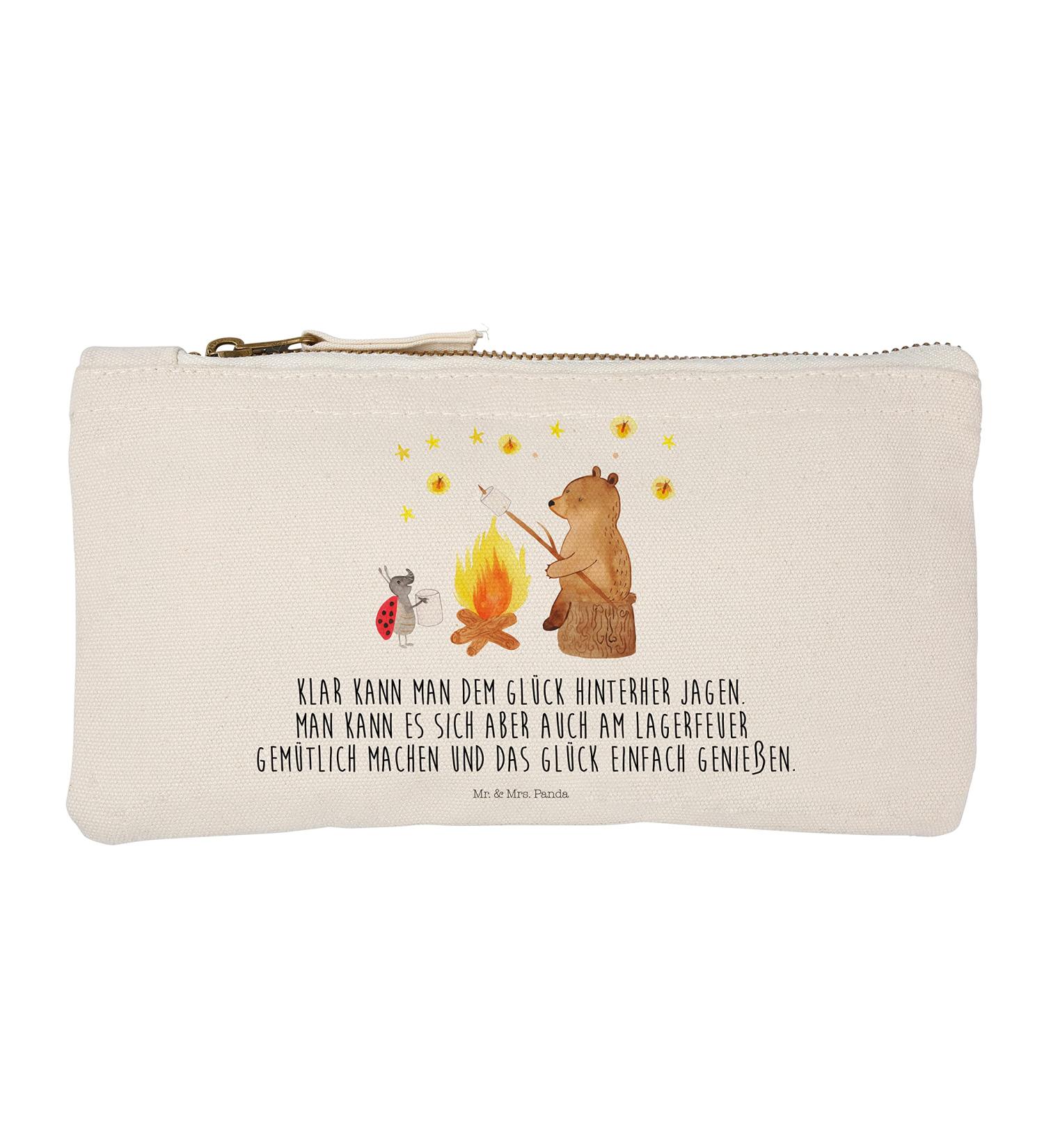 Mr. & Mrs. Panda Size S Small Make-Up Bag - Cute Bear & Ladybug Design | Perfect Gift for Cosmetics | XXL Teddy Style Schlamperetui & Schminketui - Buy Online on GoSupps.com