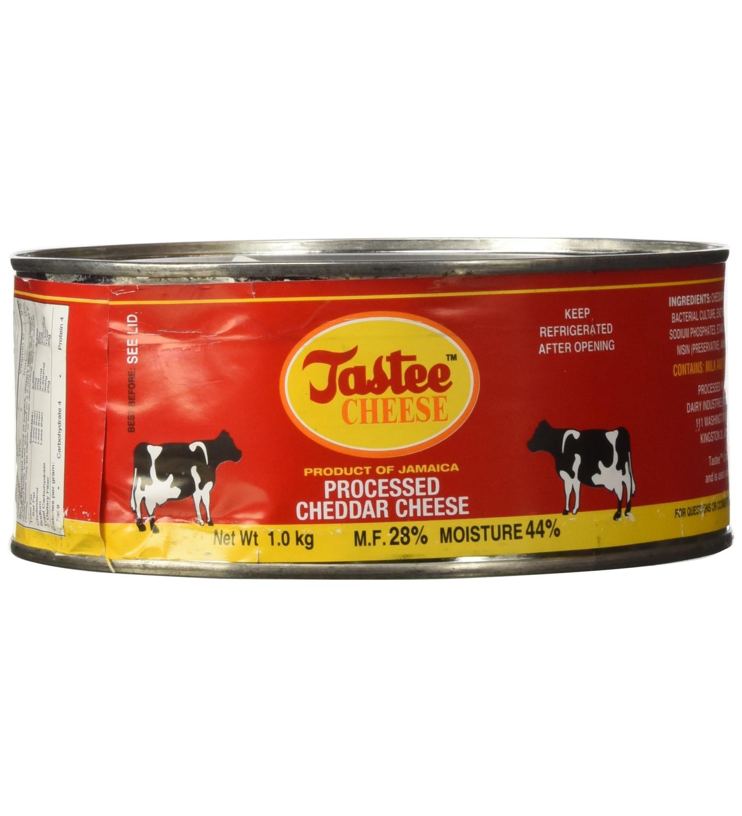 Tastee Jamaica Cheese 2.2 lbs - Authentic Jamaican Cheese - 1 Pack - Buy Online on GoSupps.com