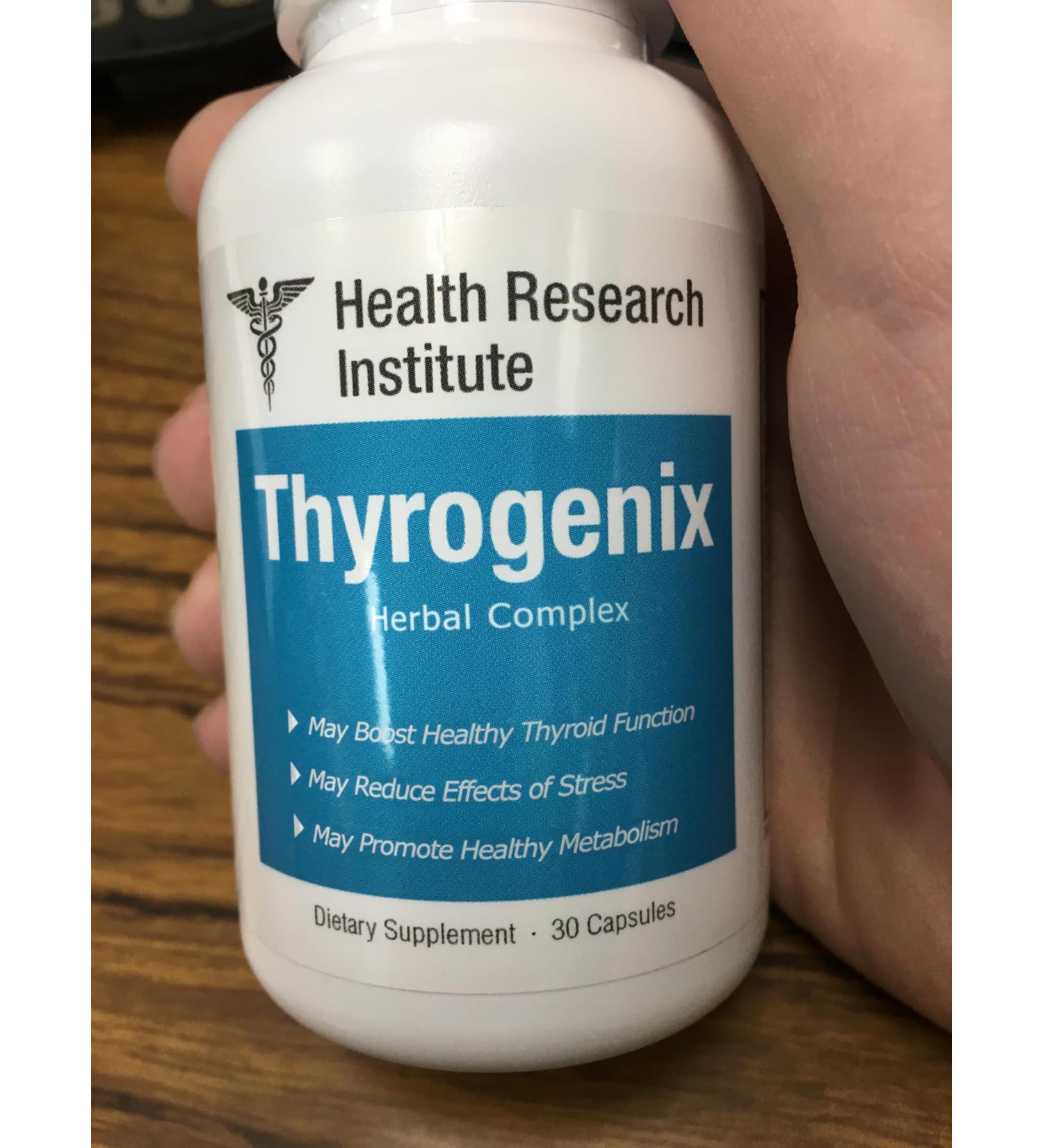 Thyrogenix - Thyroid Function Supplement - 2 bottles-60 Capsules - Adrenal Glands Support-Hormonal Balance Support (2)