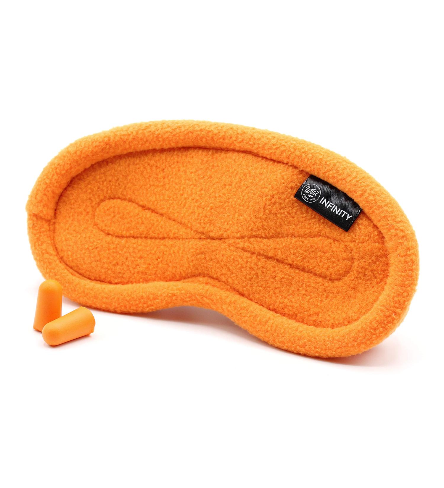 Wild Essentials Infinity Fleece Luxury Sleep Mask in Pumpkin Spice - Buy Online on GoSupps.com