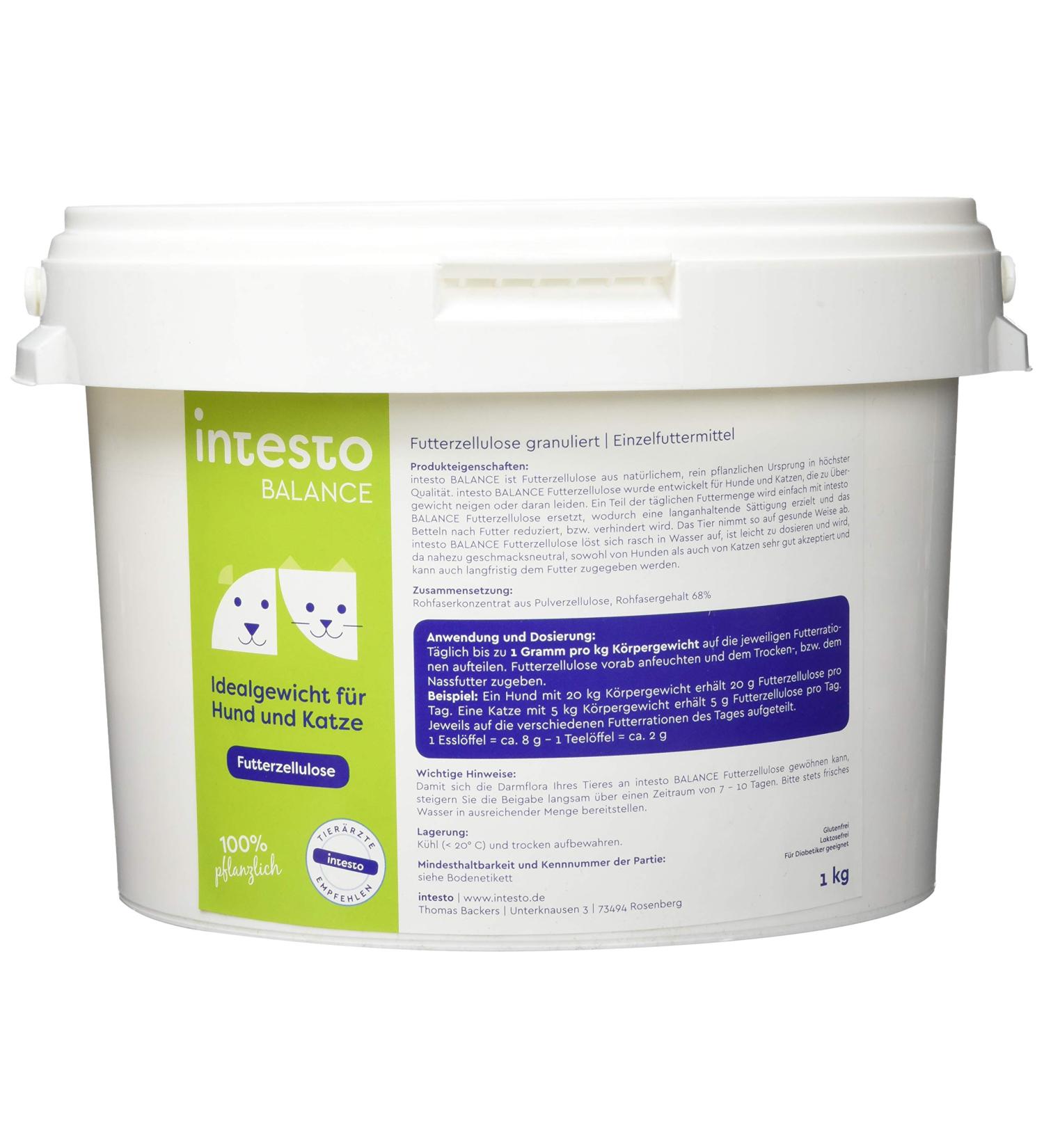 Intesto feed cellulose 1kg