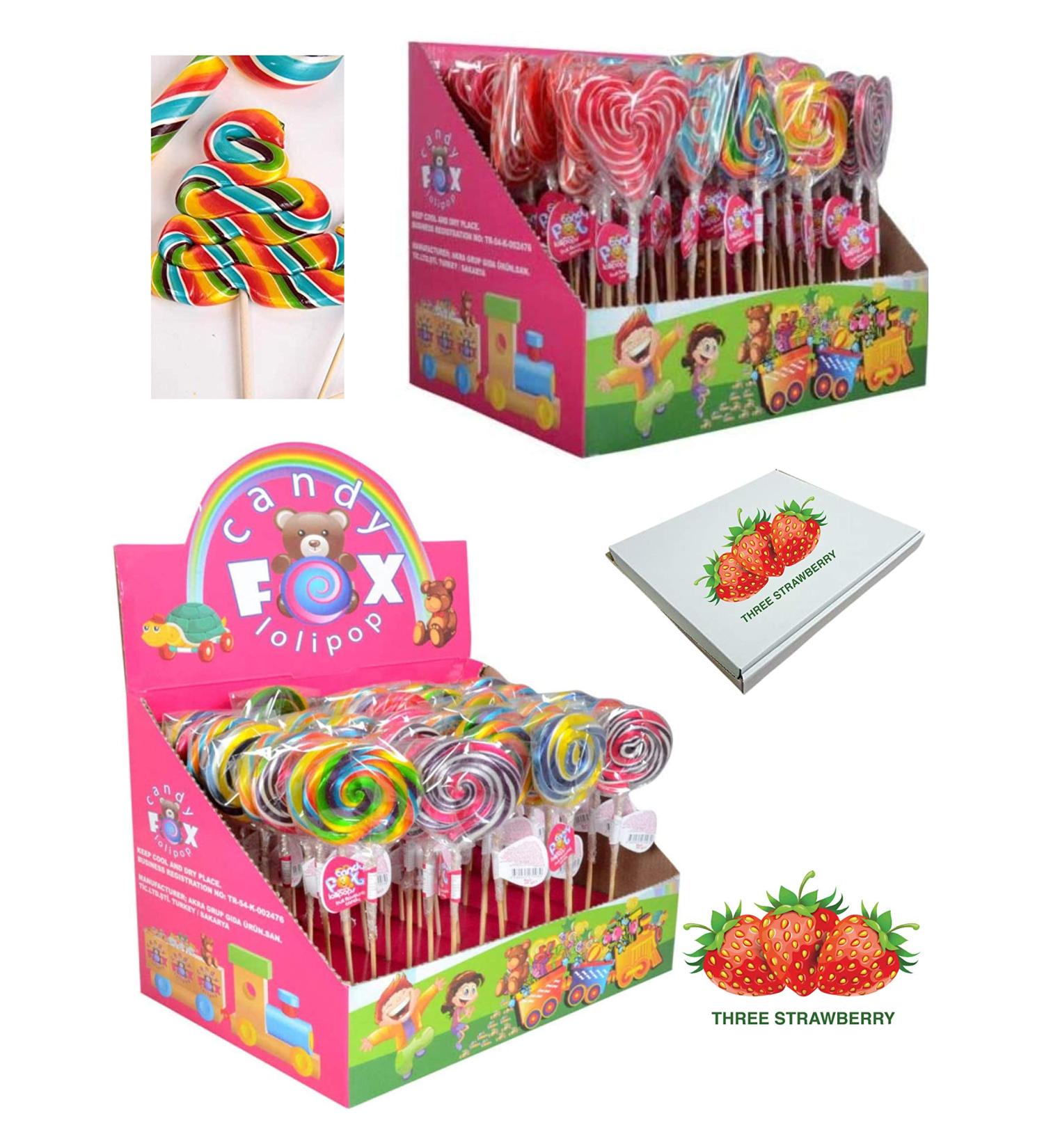 Kids Party Bag Sweets Lollies Spiral Rainbow Unicorn Lollipop Candies 5-8 Different Shapes Kids Sweet Candy Gifts for Children (20) - Buy Online on GoSupps.com
