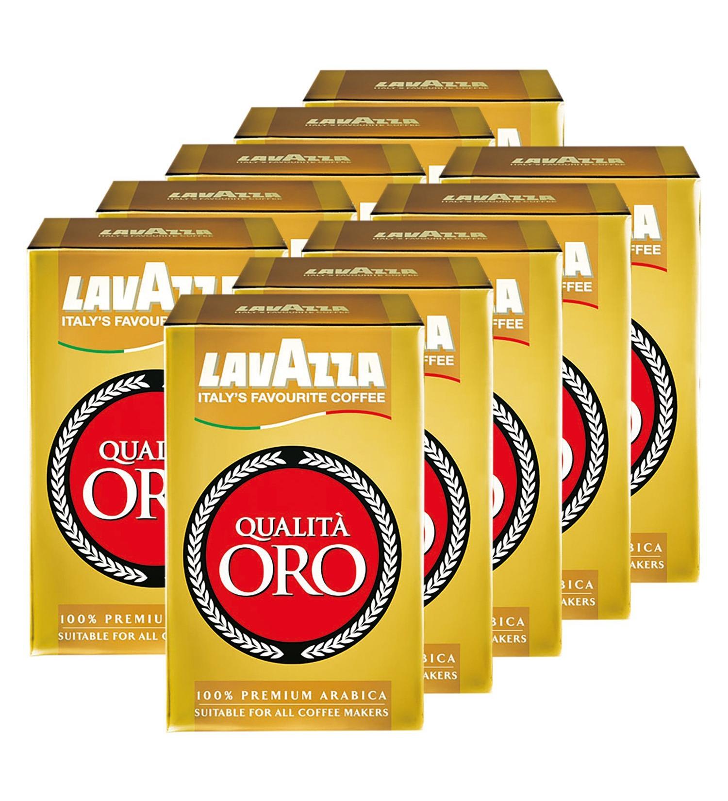  Lavazza Lavazza Qualit Oro Caf Moulu 10x 500g - Buy Online on GoSupps.com